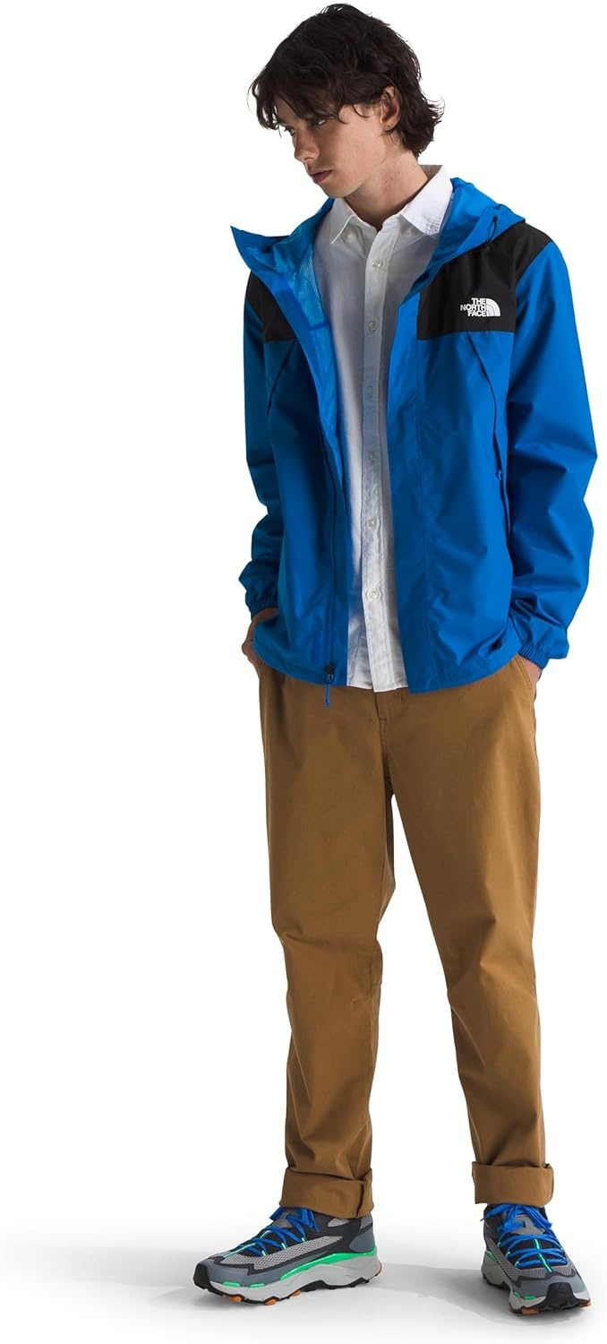 image:imageTHE NORTH FACE Mens Antora Waterproof Jacket Standard and Big SizeHero BlueTnf Black
