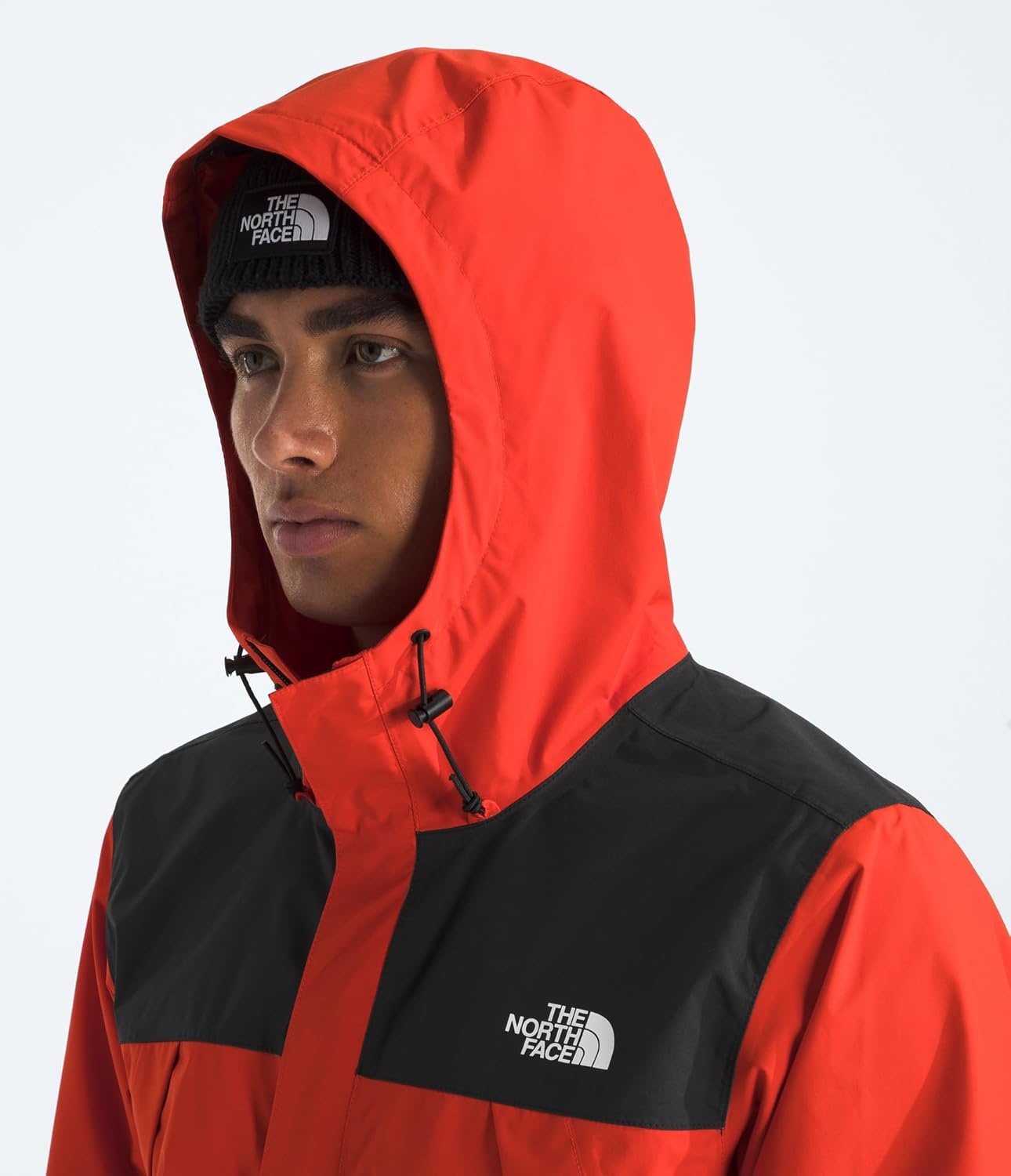image:imageTHE NORTH FACE Mens Antora Waterproof Jacket Standard and Big SizeLava RedTnf Black