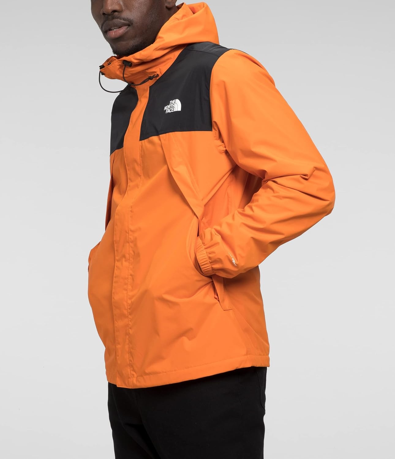 image:imageTHE NORTH FACE Mens Antora Waterproof Jacket Standard and Big SizeMandarinTnf Black