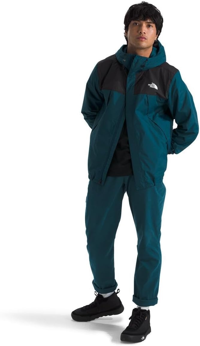 image:imageTHE NORTH FACE Mens Antora Waterproof Jacket Standard and Big SizeMidnight PetrolTnf Black