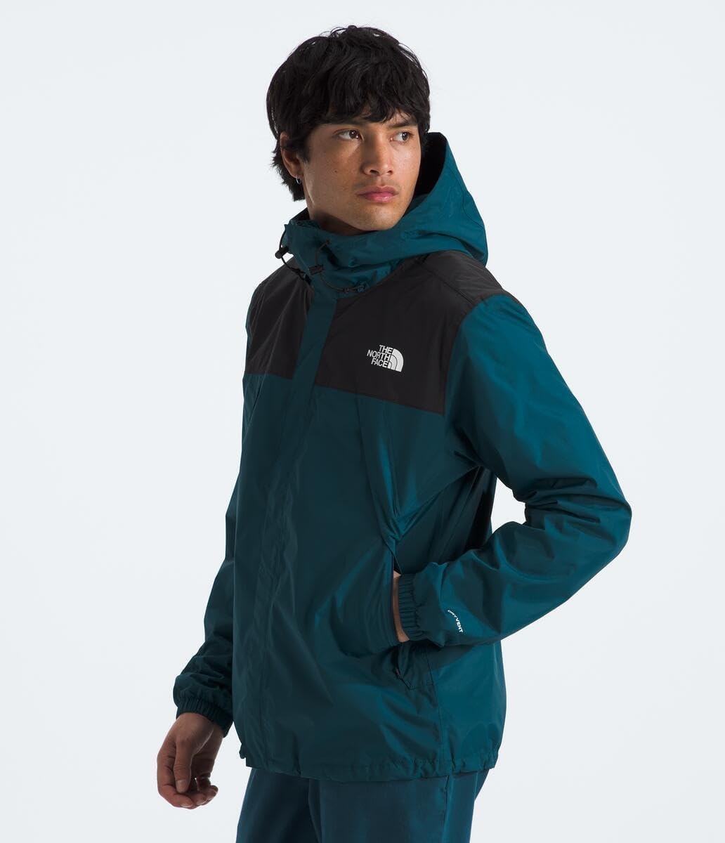 image:imageTHE NORTH FACE Mens Antora Waterproof Jacket Standard and Big SizeMidnight PetrolTnf Black