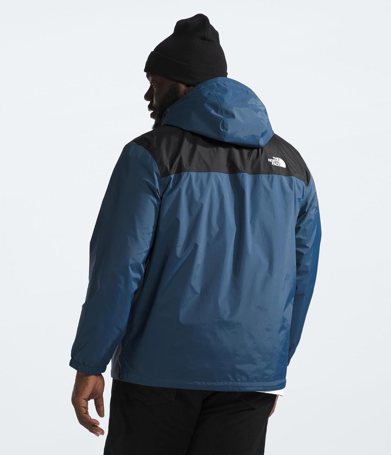 image:imageTHE NORTH FACE Mens Antora Waterproof Jacket Standard and Big SizeShady BlueTnf Blacknpf