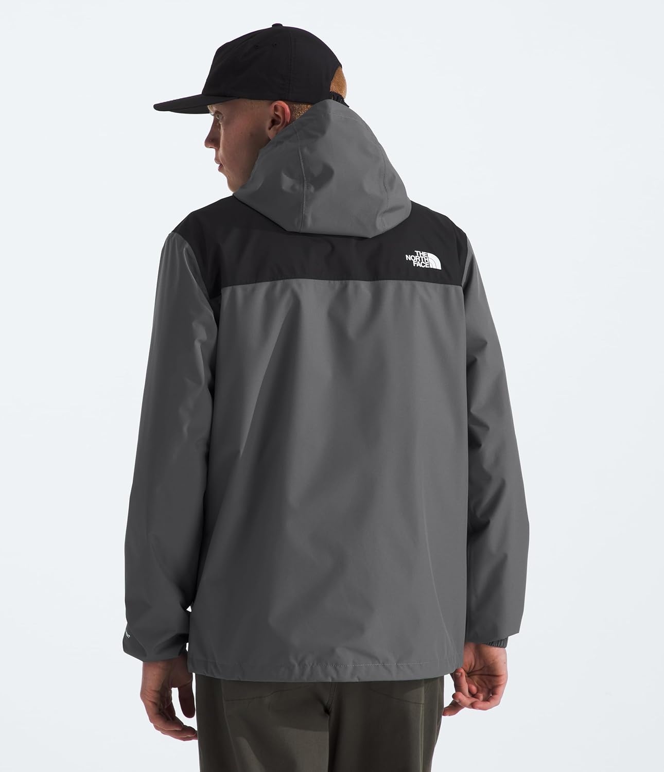 image:imageTHE NORTH FACE Mens Antora Waterproof Jacket Standard and Big SizeSmoked PearlTnf Blacknpf