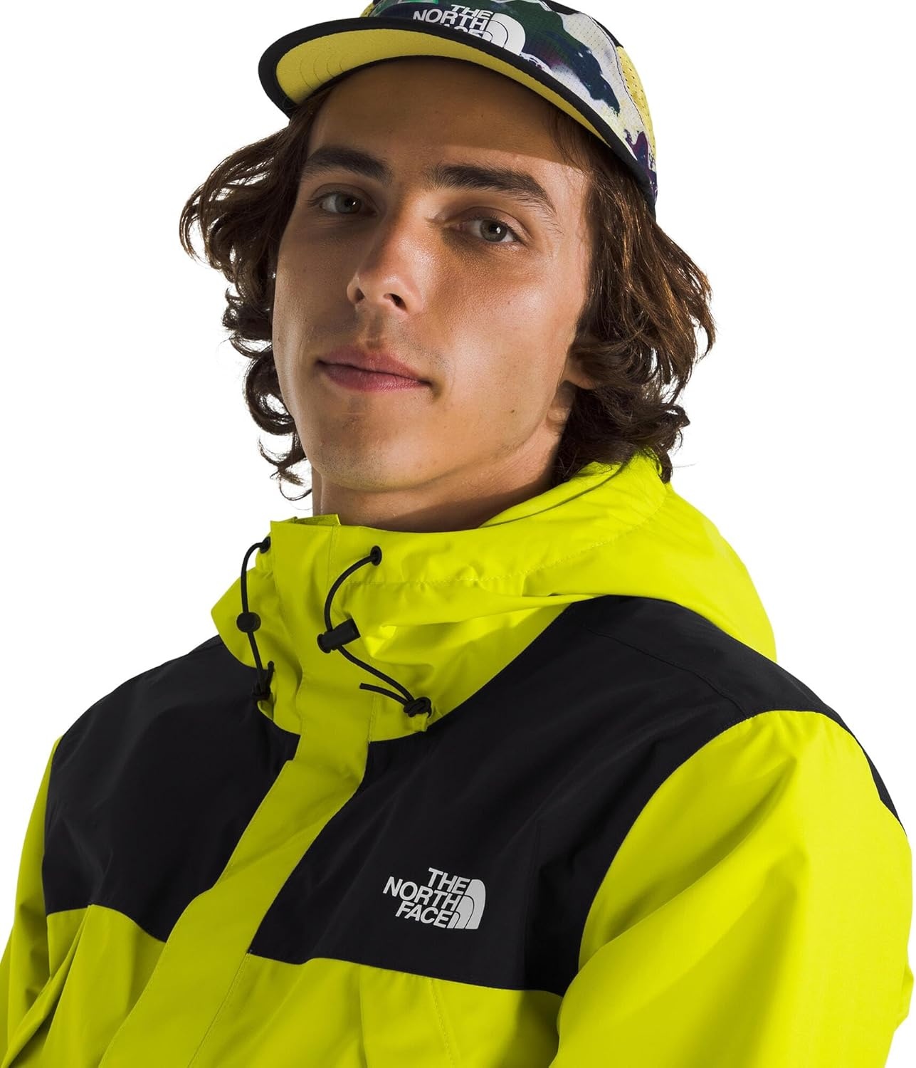 image:imageTHE NORTH FACE Mens Antora Waterproof Jacket Standard and Big SizeSulphur Spring GreenTnf Black