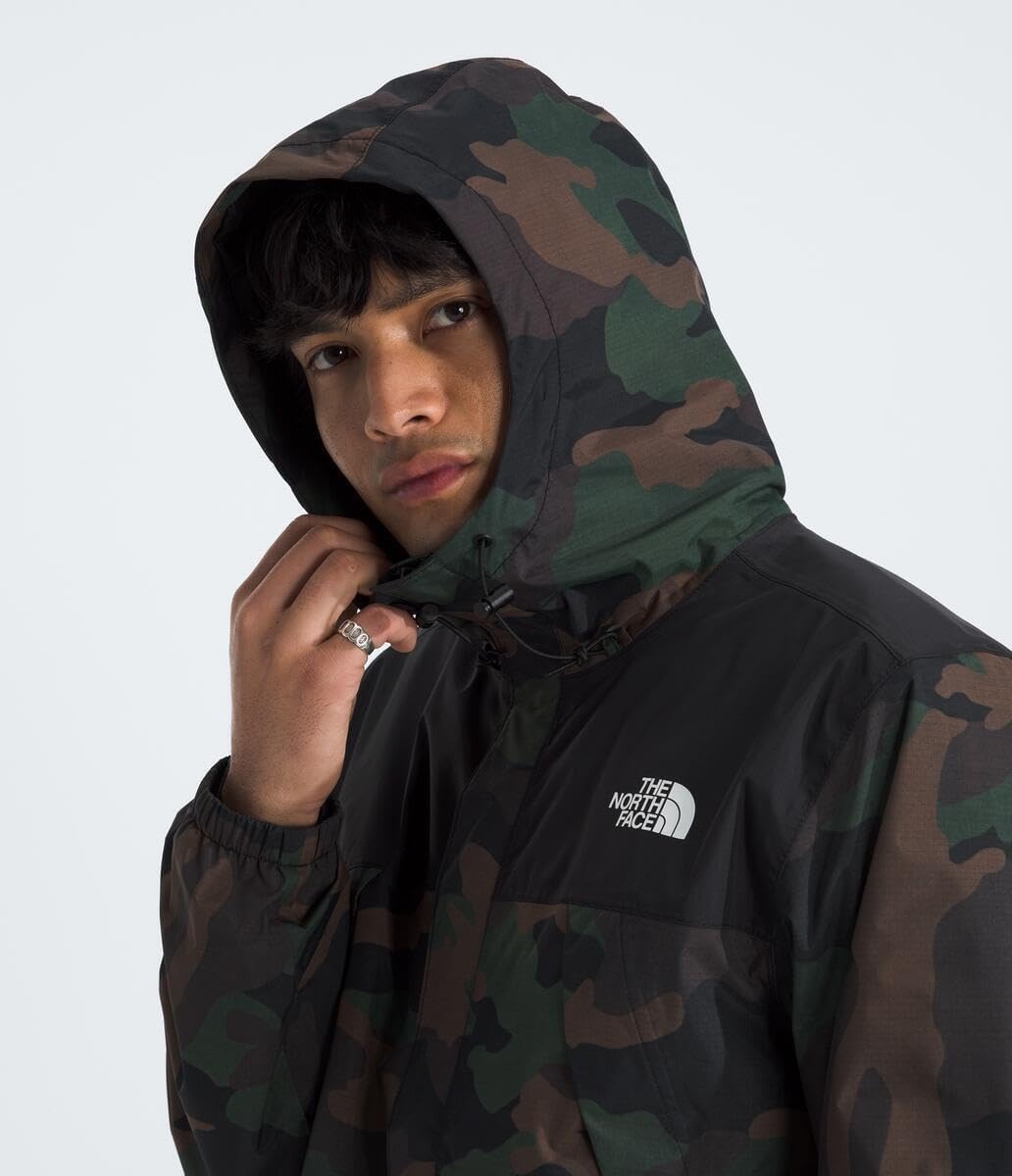image:imageTHE NORTH FACE Mens Antora Waterproof Jacket Standard and Big SizeTnf Black Tnf Camo PrintTnf Black