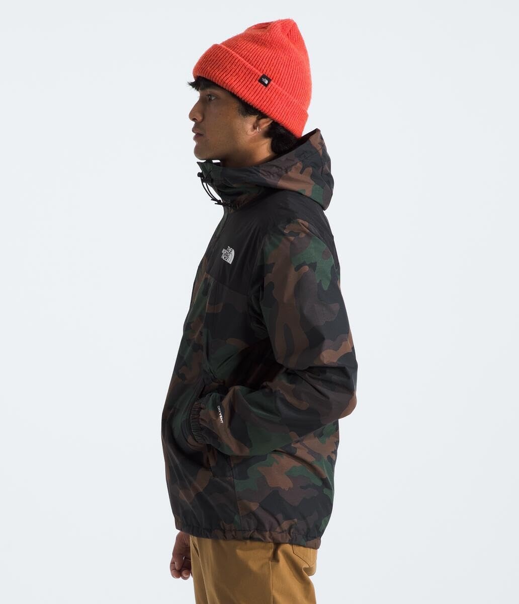 image:imageTHE NORTH FACE Mens Antora Waterproof Jacket Standard and Big SizeTnf Black Tnf Camo PrintTnf Black