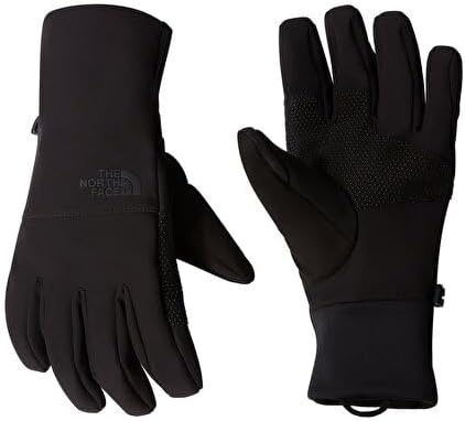 image:imageTHE NORTH FACE Mens Apex Etip Glove Touchscreen Compatible Water Repellent Finish Fleece amp Tricot LiningTnf Black