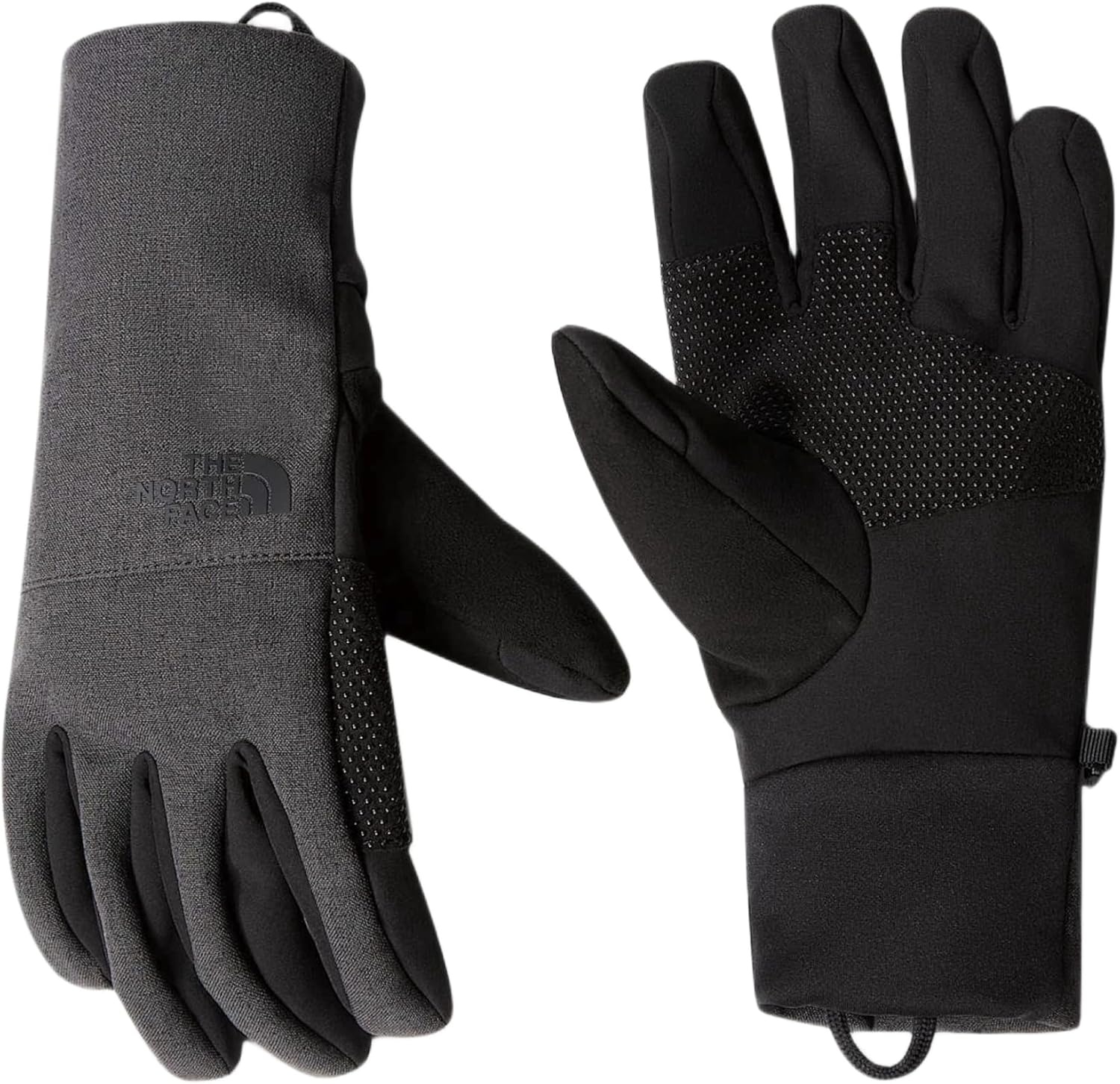 image:imageTHE NORTH FACE Mens Apex Etip Glove Touchscreen Compatible Water Repellent Finish Fleece amp Tricot LiningTnf Dark Grey Heather