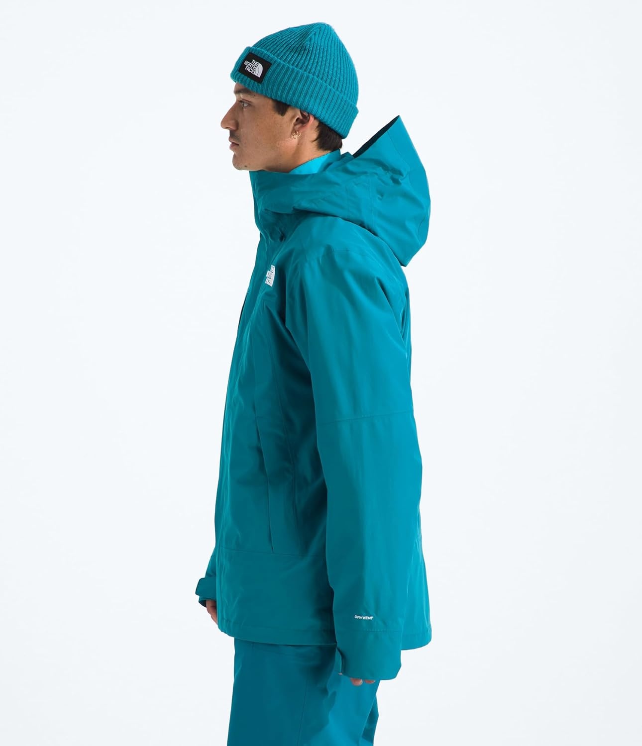 image:imageTHE NORTH FACE Mens Clement Triclimate Jacket Heatseeker Insulation amp Water Repellent Finish Helmet Compatible HoodDusk BlueMeridian Blue