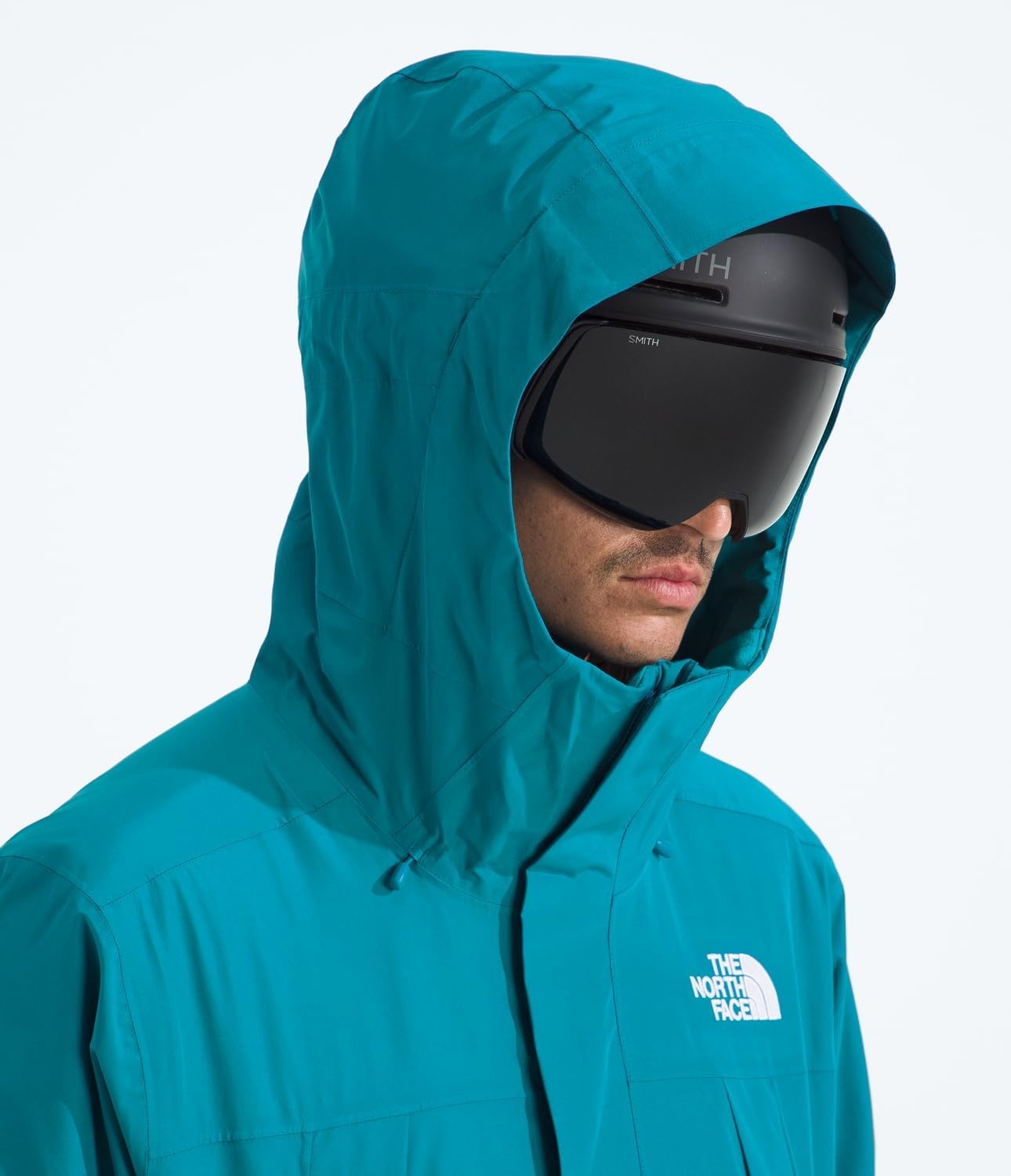 image:imageTHE NORTH FACE Mens Clement Triclimate Jacket Heatseeker Insulation amp Water Repellent Finish Helmet Compatible HoodDusk BlueMeridian Blue