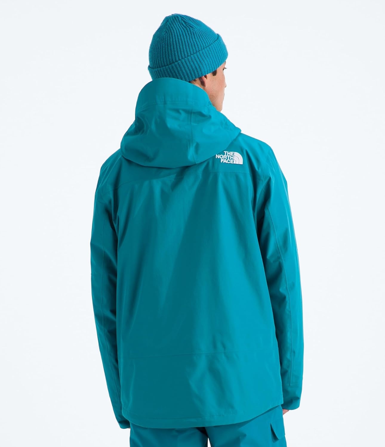 image:imageTHE NORTH FACE Mens Clement Triclimate Jacket Heatseeker Insulation amp Water Repellent Finish Helmet Compatible HoodDusk BlueMeridian Blue