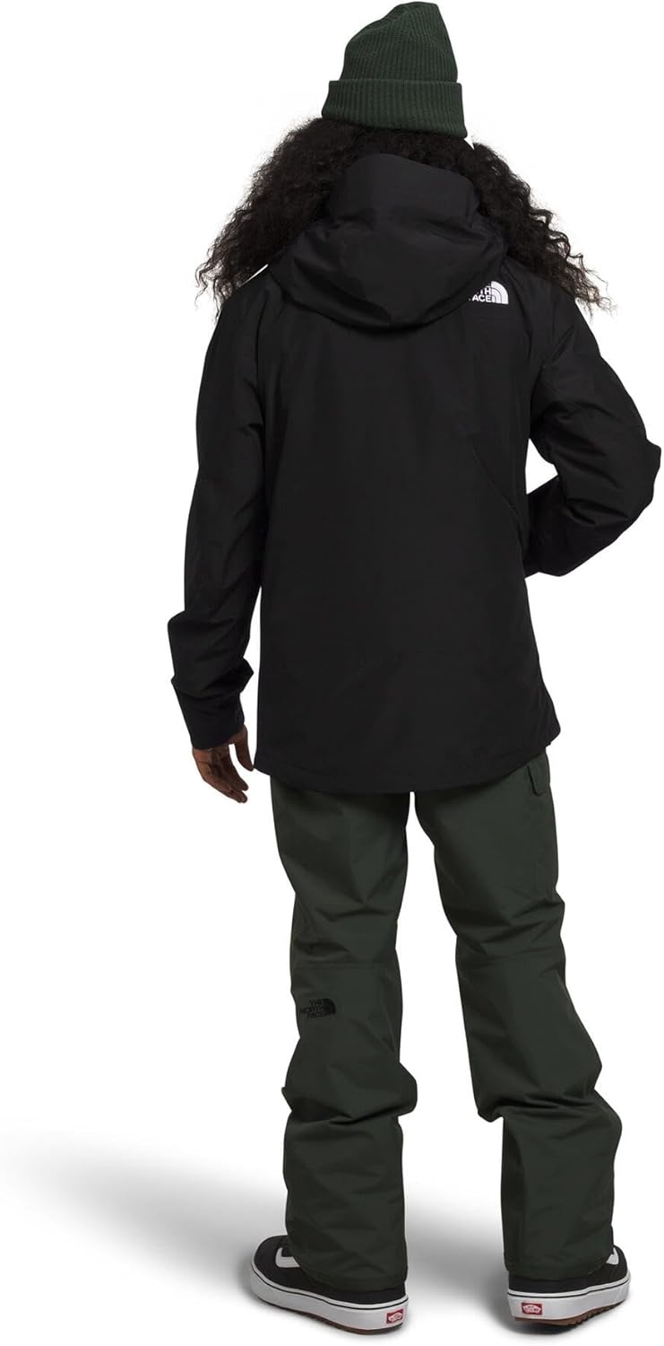 image:imageTHE NORTH FACE Mens Clement Triclimate Jacket Heatseeker Insulation amp Water Repellent Finish Helmet Compatible HoodTnf BlackAsphalt Greynpf