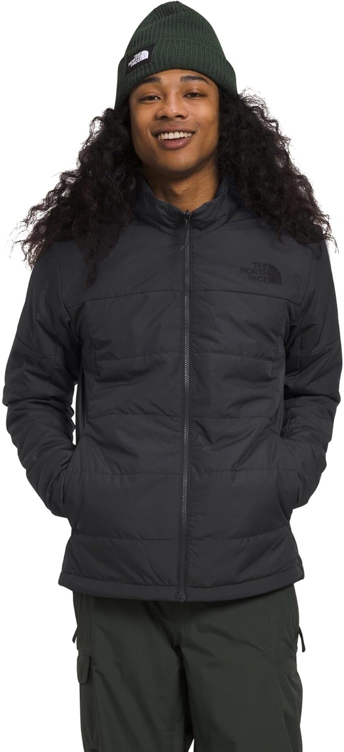 image:imageTHE NORTH FACE Mens Clement Triclimate Jacket Heatseeker Insulation amp Water Repellent Finish Helmet Compatible HoodTnf BlackAsphalt Greynpf