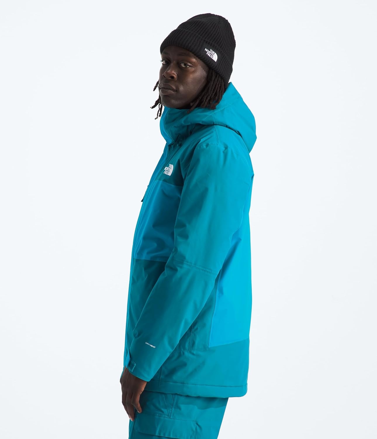 image:imageTHE NORTH FACE Mens Freedom Insulated Jacket Winter Coat With Water Repellent Finish Helmet Compatible Hood amp Zip PocketsDusk BlueMeridian Blue