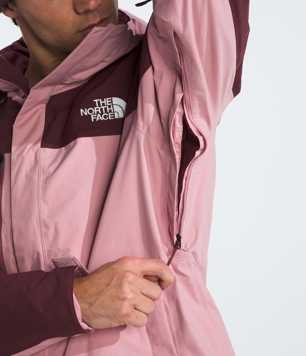 image:imageTHE NORTH FACE Mens Freedom Insulated Jacket Winter Coat With Water Repellent Finish Helmet Compatible Hood amp Zip PocketsMauveAlpine Plum