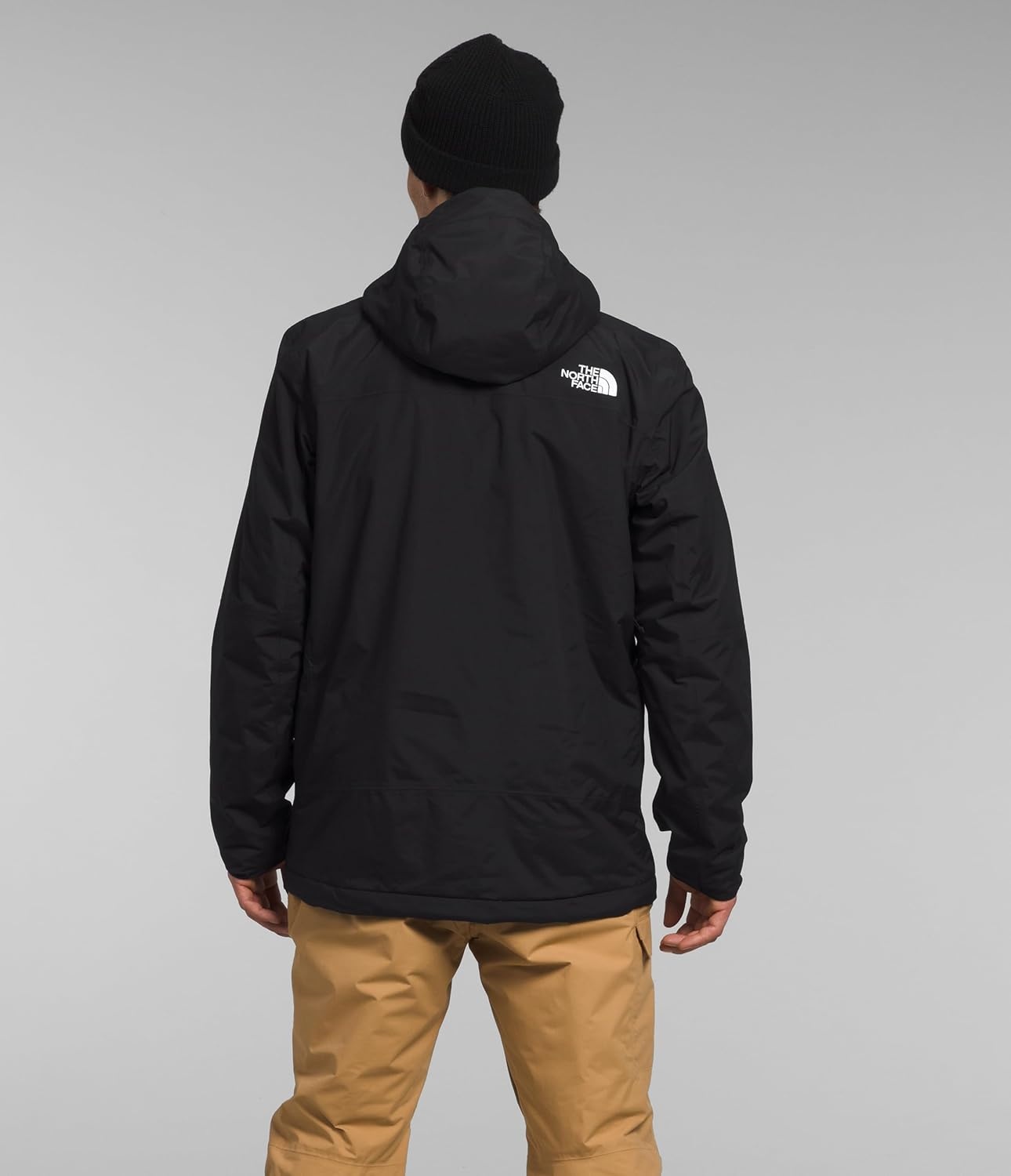 image:imageTHE NORTH FACE Mens Freedom Insulated Jacket Winter Coat With Water Repellent Finish Helmet Compatible Hood amp Zip PocketsTnf Black