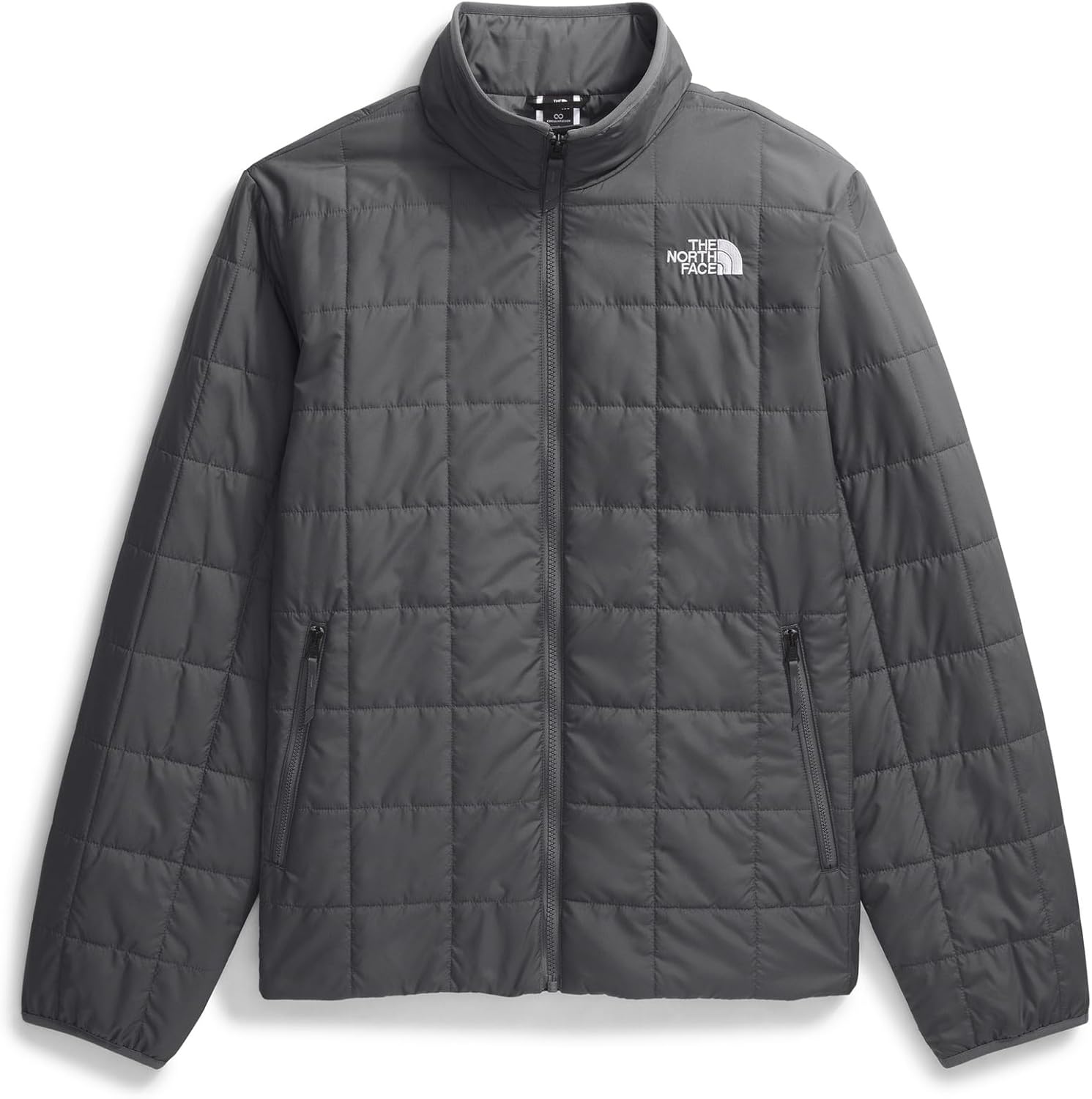 image:imageTHE NORTH FACE Mens Junction Insulated Jacket Water Repellent Winter Coat With Synthetic Insulation amp Zip Hand PocketsSmoked Pearl