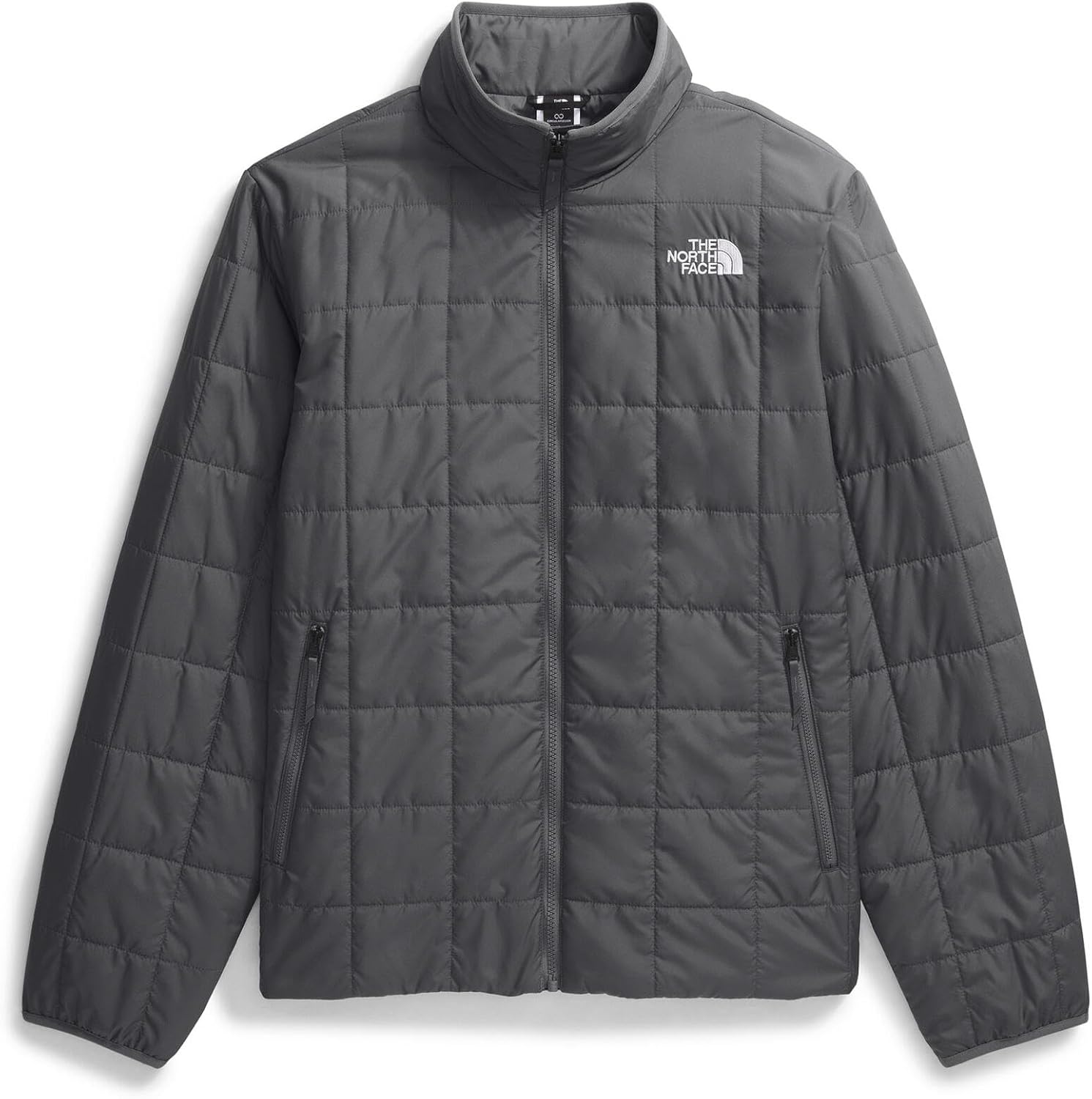 image:imageTHE NORTH FACE Mens Junction Insulated Jacket Water Repellent Winter Coat With Synthetic Insulation amp Zip Hand PocketsSmoked Pearl