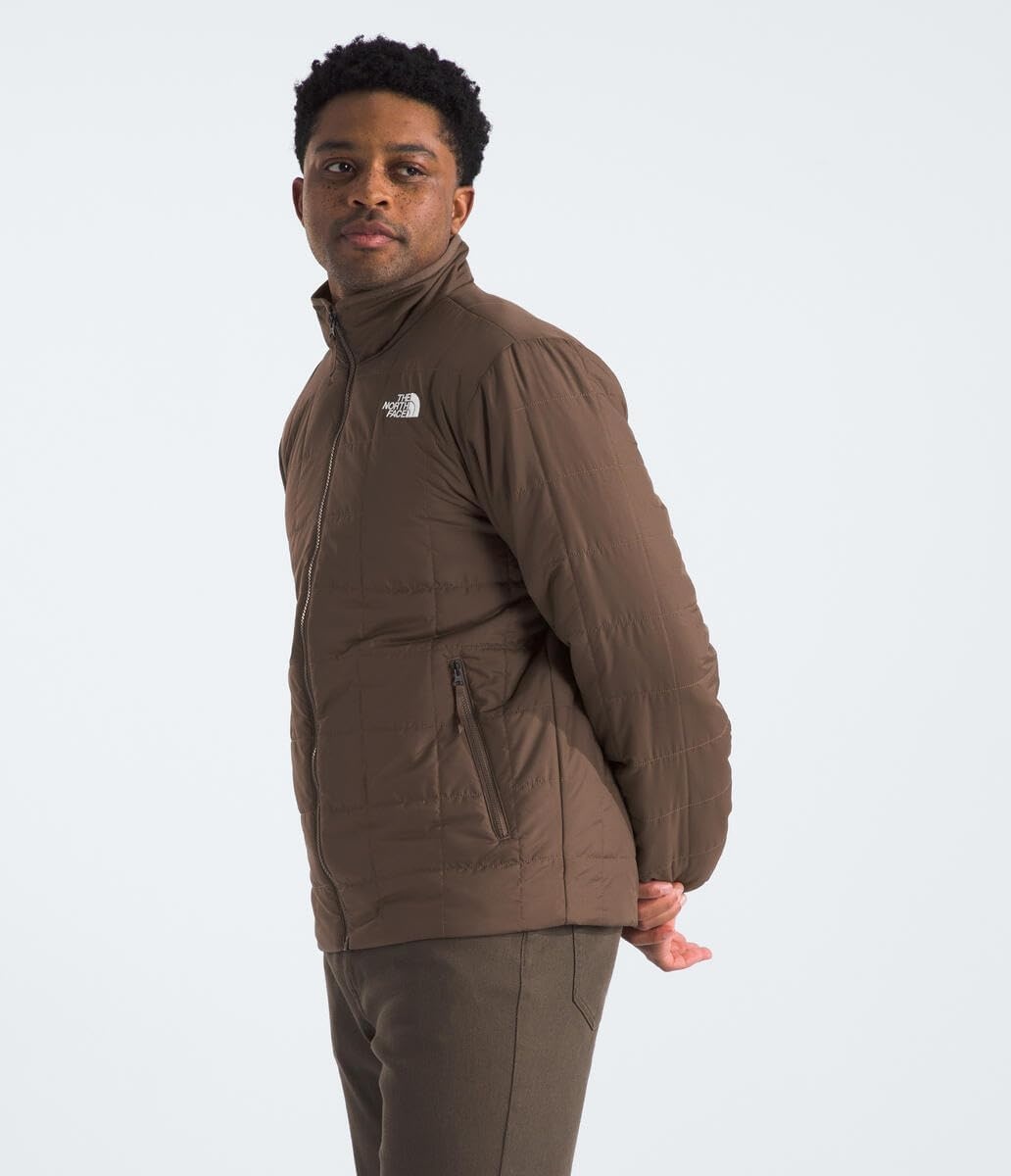 image:imageTHE NORTH FACE Mens Junction Insulated Jacket Water Repellent Winter Coat With Synthetic Insulation amp Zip Hand PocketsSmokey Brown