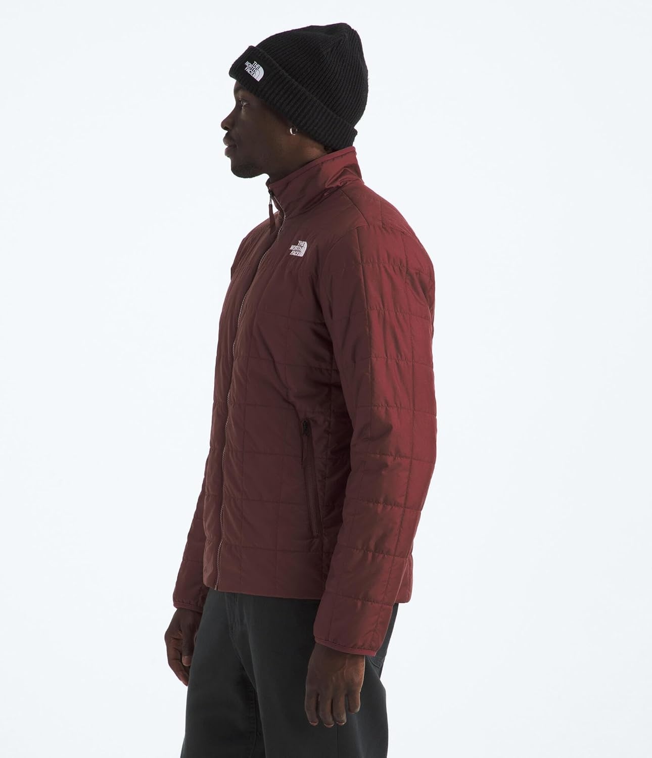 image:imageTHE NORTH FACE Mens Junction Insulated Jacket Water Repellent Winter Coat With Synthetic Insulation amp Zip Hand PocketsSumac