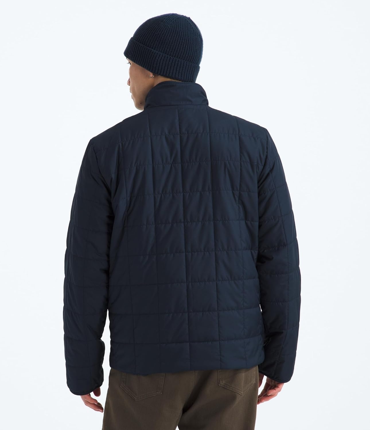 image:imageTHE NORTH FACE Mens Junction Insulated Jacket Water Repellent Winter Coat With Synthetic Insulation amp Zip Hand PocketsSummit Navy