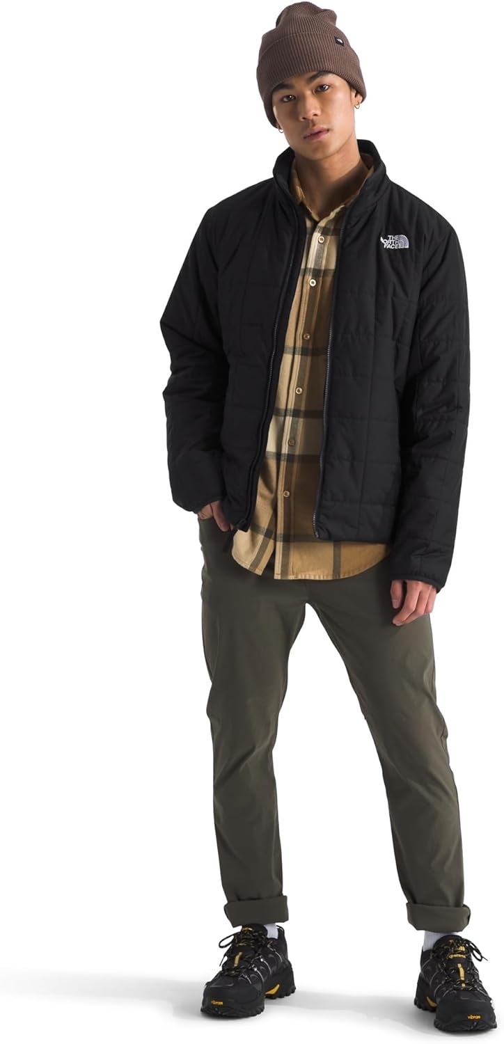 image:imageTHE NORTH FACE Mens Junction Insulated Jacket Water Repellent Winter Coat With Synthetic Insulation amp Zip Hand PocketsTnf Black