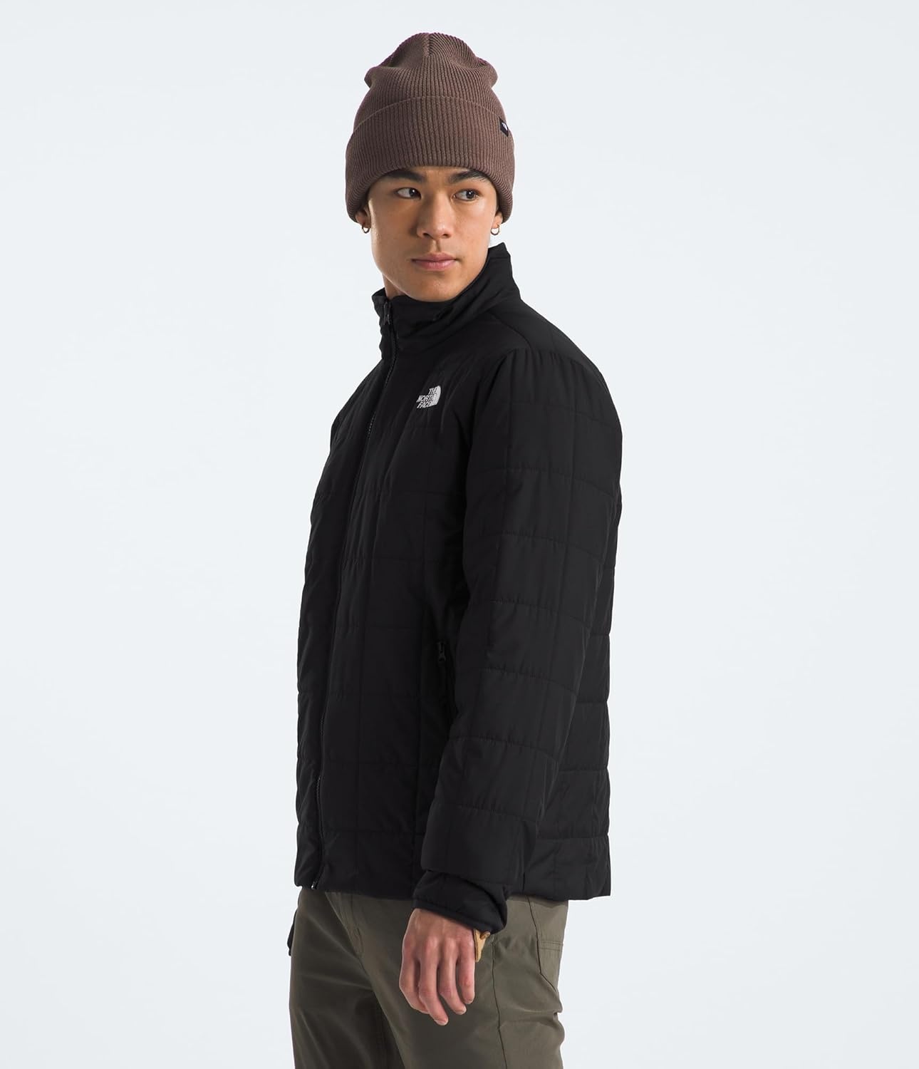 image:imageTHE NORTH FACE Mens Junction Insulated Jacket Water Repellent Winter Coat With Synthetic Insulation amp Zip Hand PocketsTnf Black