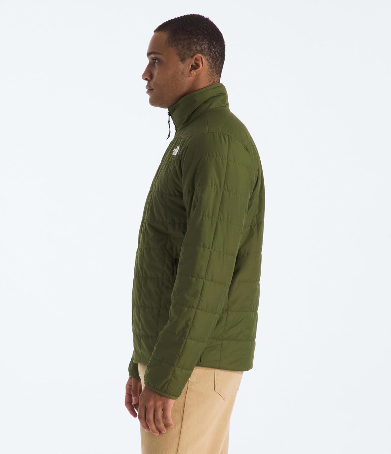 image:imageTHE NORTH FACE Mens Junction Insulated Jacket Water Repellent Winter Coat With Synthetic Insulation amp Zip Hand PocketsWoodland Green