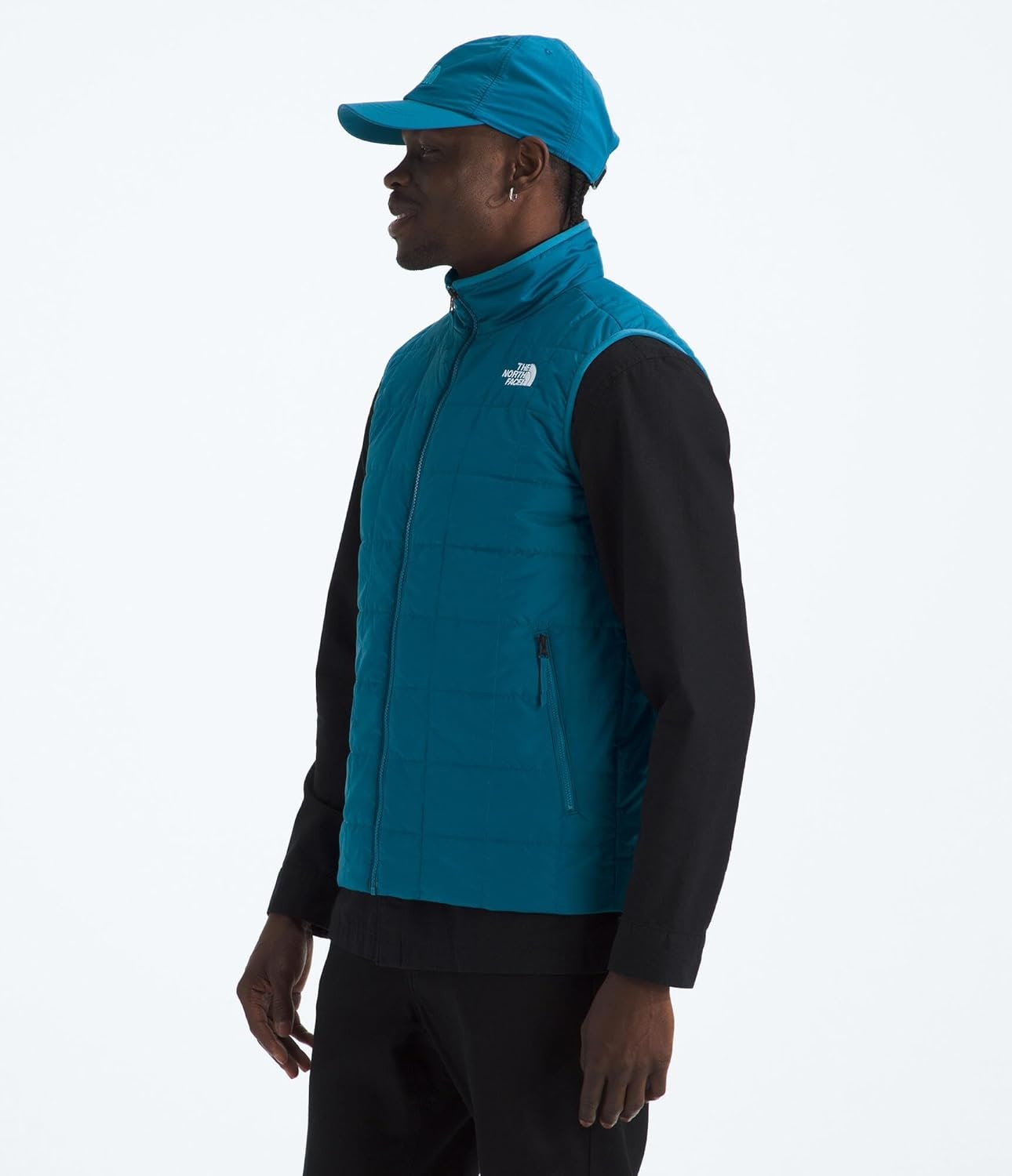 image:imageTHE NORTH FACE Mens Junction Insulated Vest Water Resistant With Heatseeker Insulation Stretch Bindings amp Zip PocketsDusk Blue