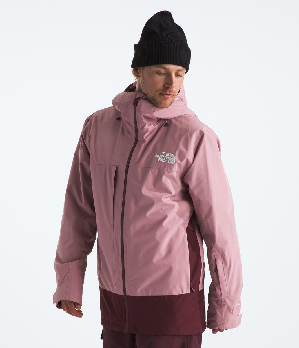 image:imageTHE NORTH FACE Mens Thermoball Eco Snow Triclimate Waterproof Insulated Ski Jacket Helmet Compatible Powder SkirtMauveAlpine Plum