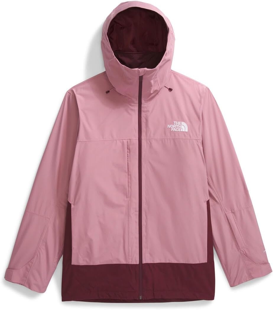 image:imageTHE NORTH FACE Mens Thermoball Eco Snow Triclimate Waterproof Insulated Ski Jacket Helmet Compatible Powder SkirtMauveAlpine Plum