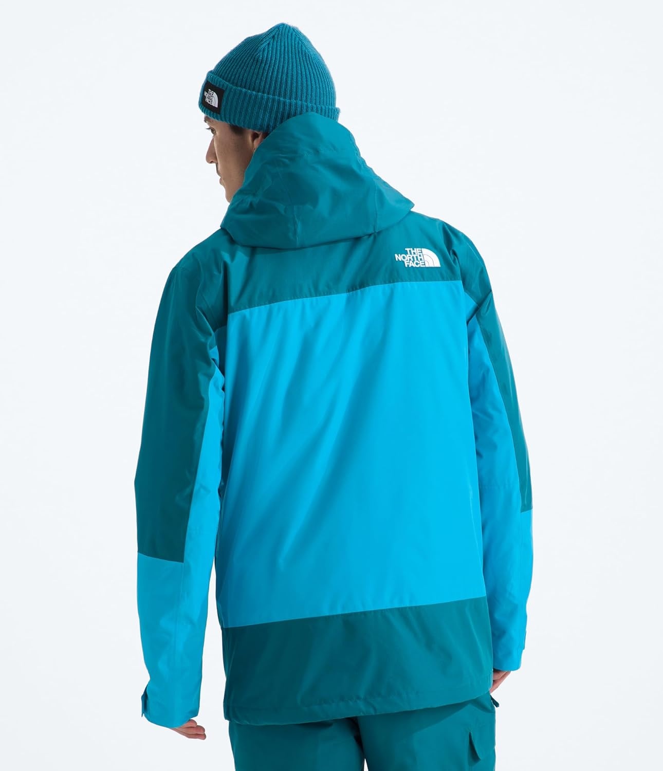 image:imageTHE NORTH FACE Mens Thermoball Eco Snow Triclimate Waterproof Insulated Ski Jacket Helmet Compatible Powder SkirtMeridian BlueDusk Blue