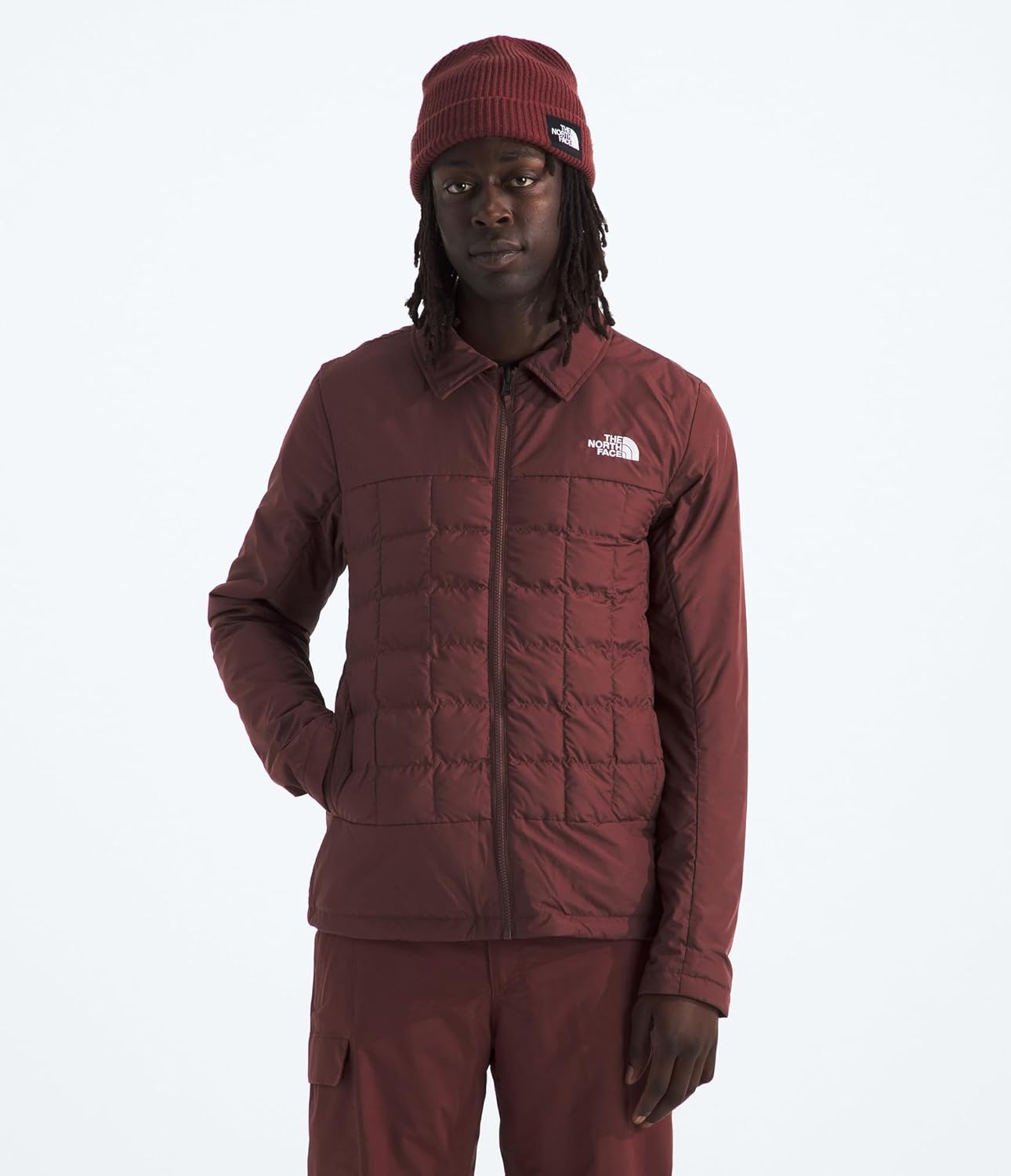 image:imageTHE NORTH FACE Mens Thermoball Eco Snow Triclimate Waterproof Insulated Ski Jacket Helmet Compatible Powder SkirtSumac