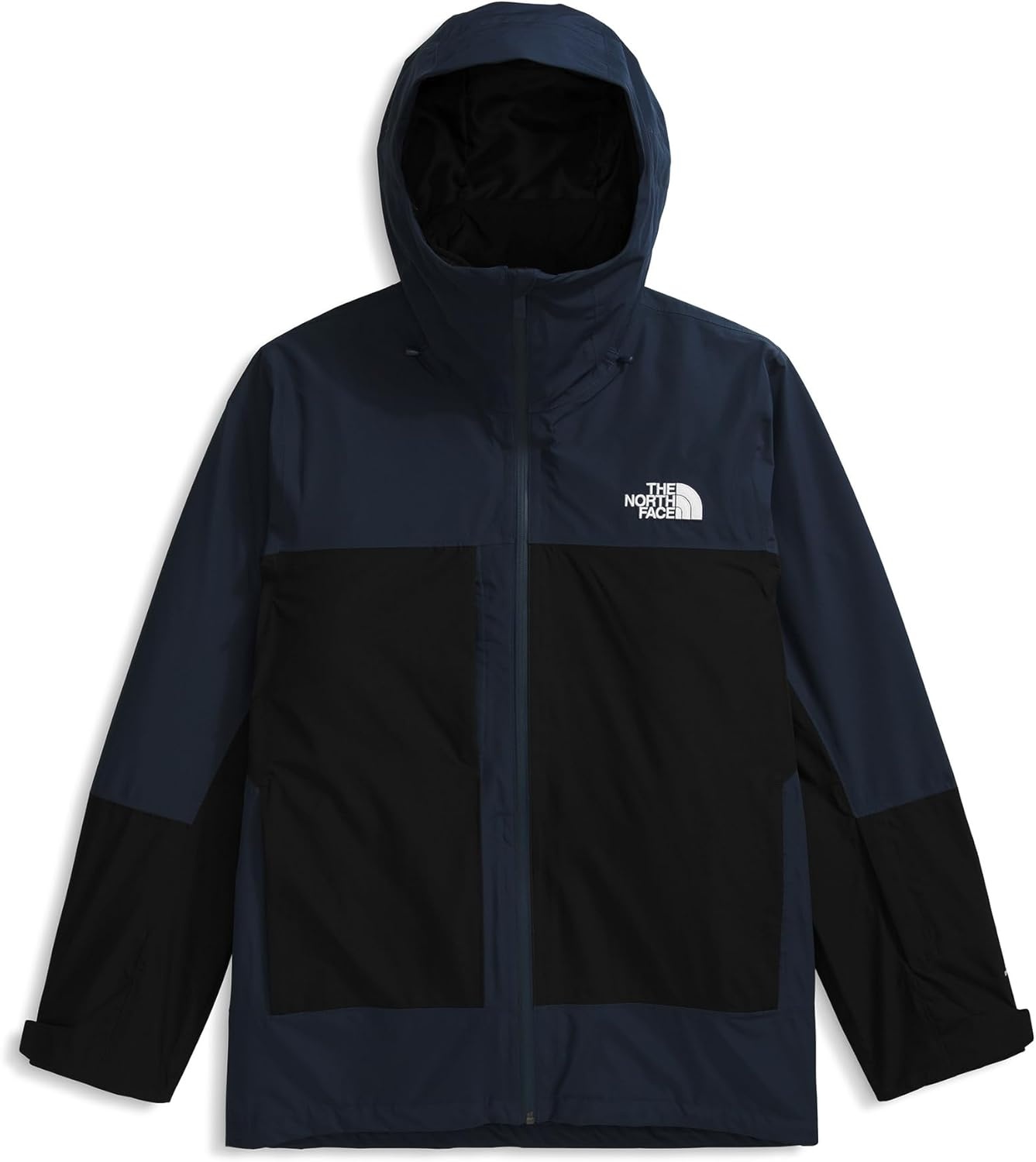 image:imageTHE NORTH FACE Mens Thermoball Eco Snow Triclimate Waterproof Insulated Ski Jacket Helmet Compatible Powder SkirtSummit NavyTnf Black