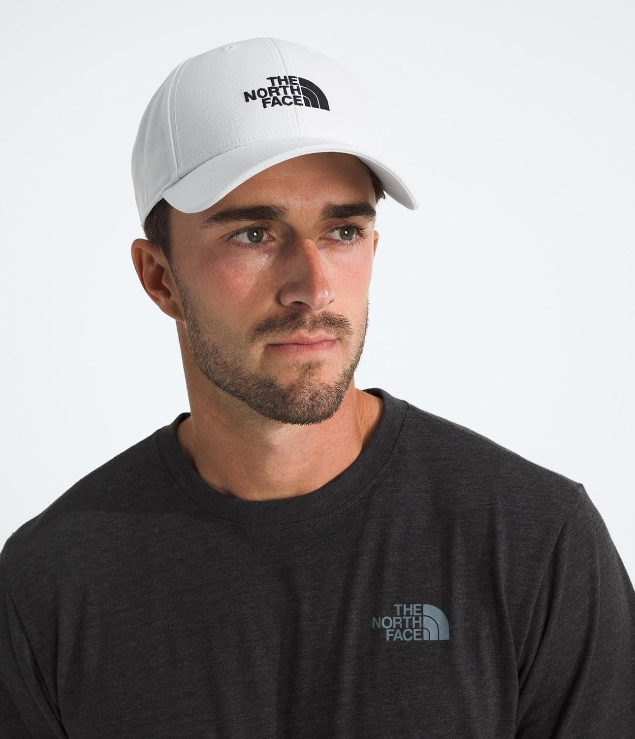 image:imageTHE NORTH FACE Recycled 66 Hat Classic Fit Ball Cap for Men amp Women with Embroidered Logo amp Adjustable Strap ClosureTnf White