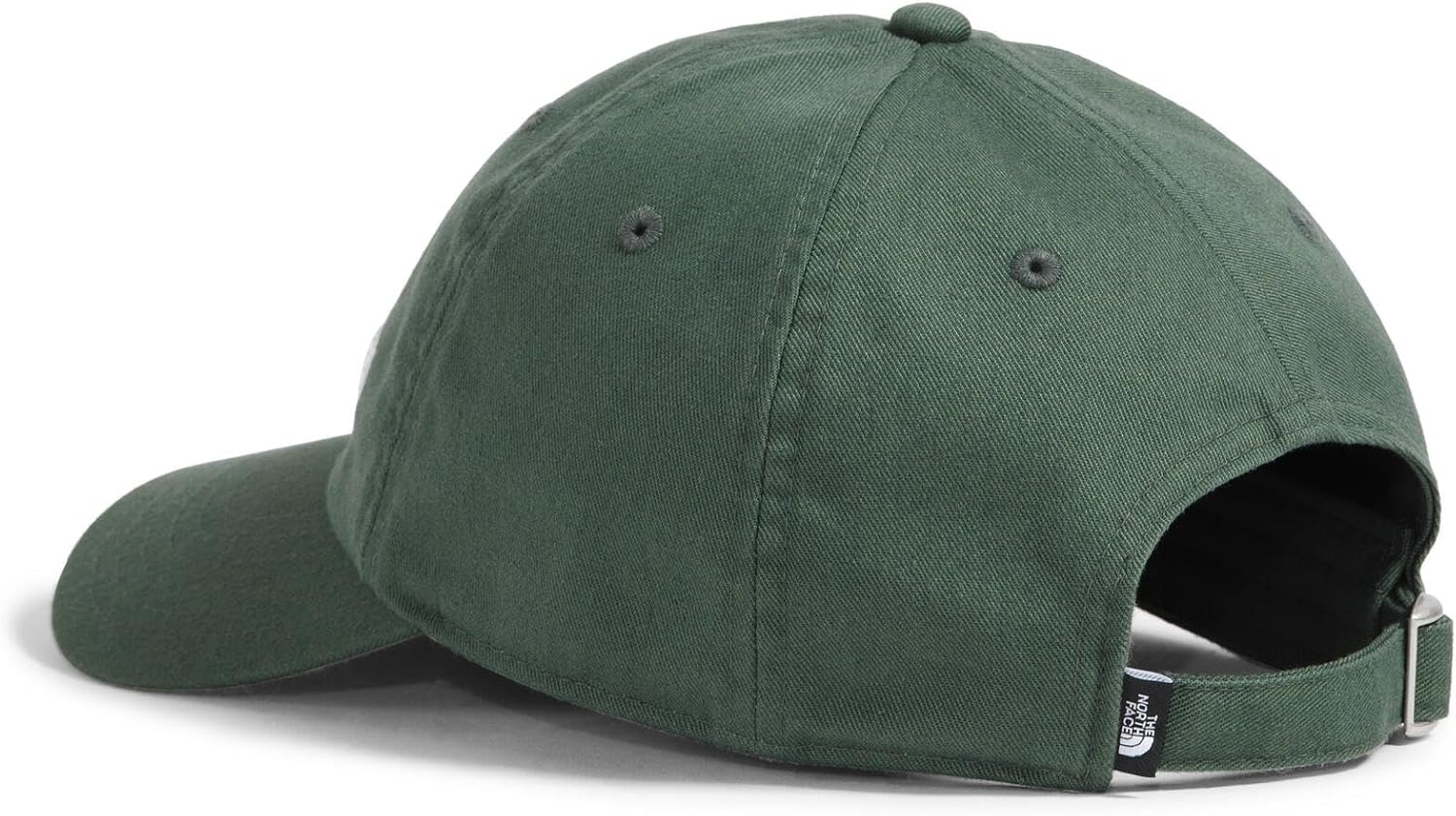 image:imageTHE NORTH FACE Roomy Norm Hat Classic Fit Ball Cap for Men amp Women Embroidered Logo Adjustable Strap amp Silver BuckleDuck GreenWashedTnf White
