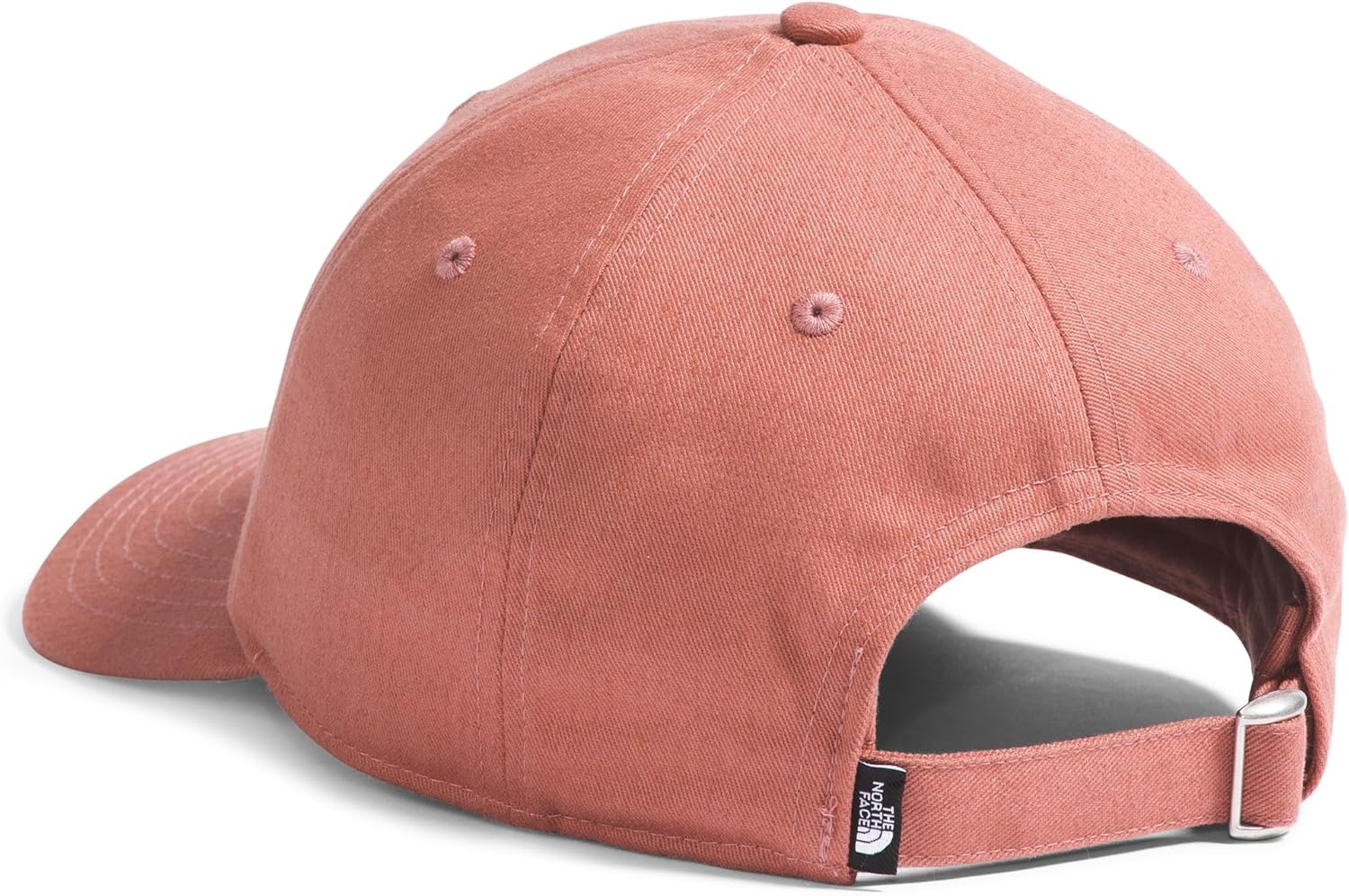 image:imageTHE NORTH FACE Roomy Norm Hat Classic Fit Ball Cap for Men amp Women Embroidered Logo Adjustable Strap amp Silver BuckleLight MahoganyHorizontal Logo