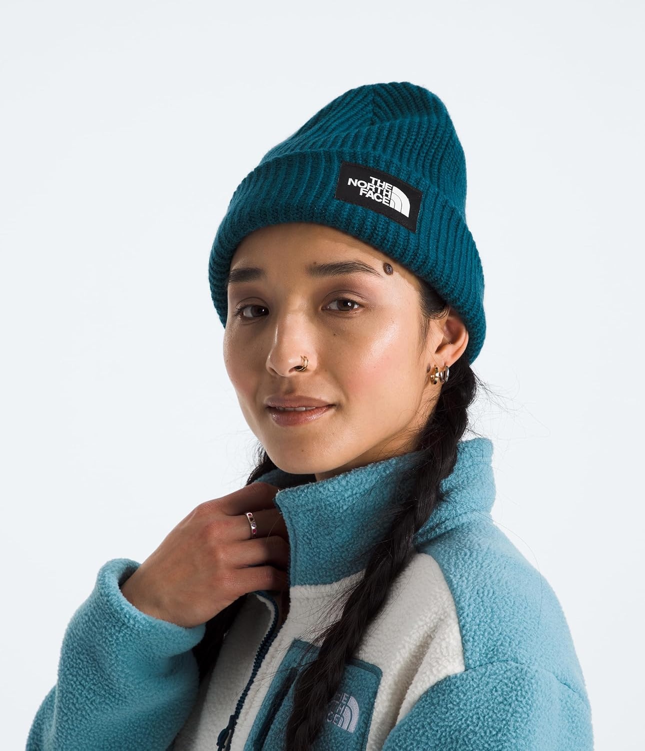 image:imageTHE NORTH FACE Salty Dog Lined Beanie Cuffed Winter Hat for Men amp Women Soft Lining With Moisture Wicking FlashdryMidnight Petrol