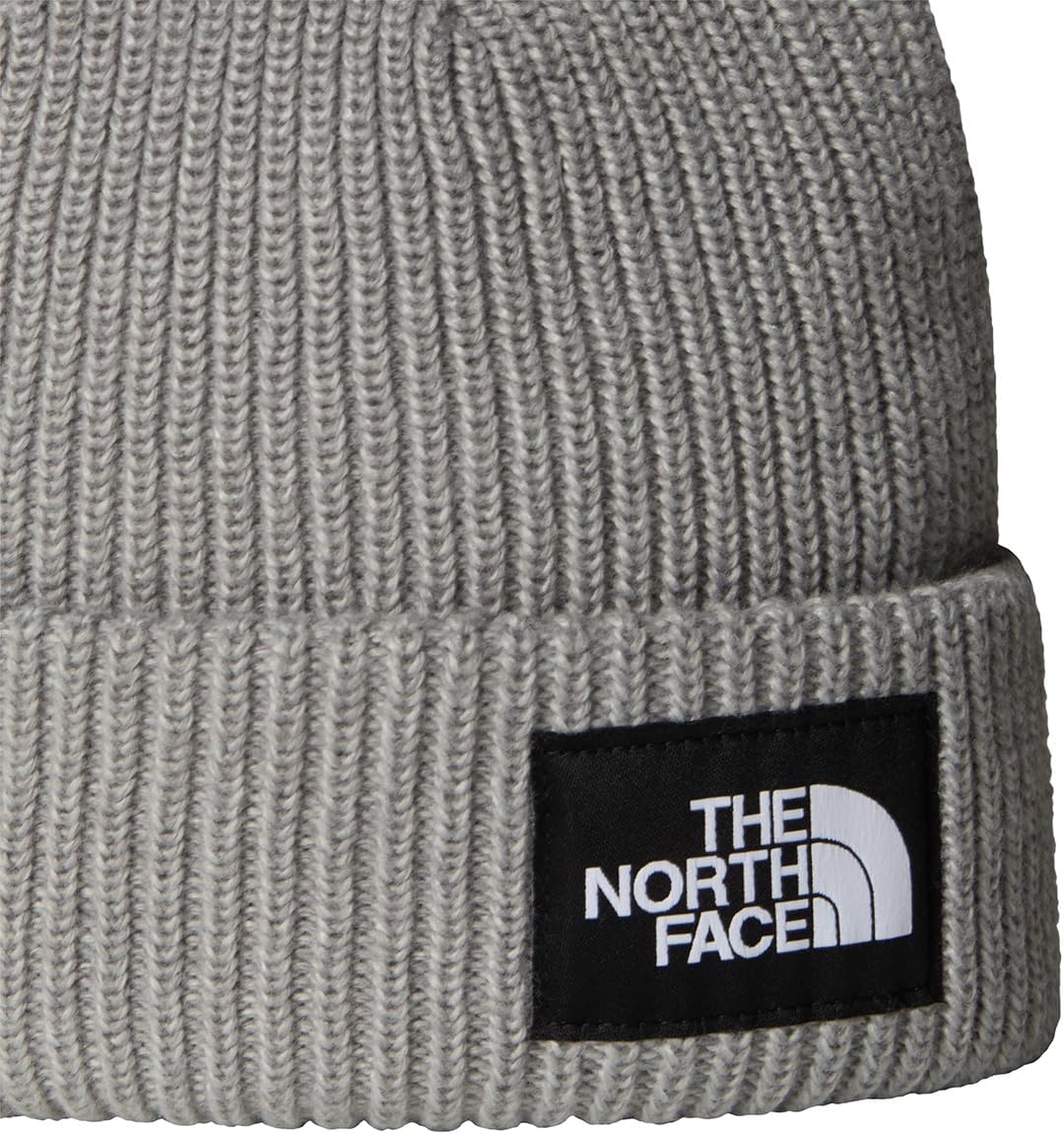 image:imageTHE NORTH FACE Salty Dog Lined Beanie Cuffed Winter Hat for Men amp Women Soft Lining With Moisture Wicking FlashdryTnf Light Grey Heather