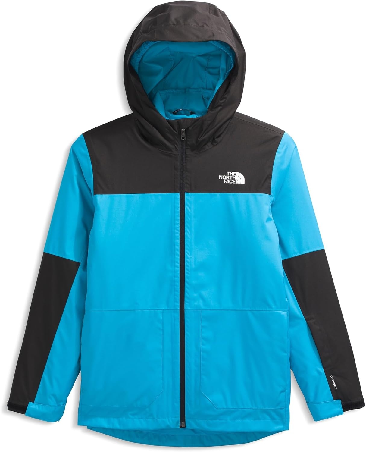 image:imageTHE NORTH FACE Teen Freedom Triclimate Jacket Heatseeker Insulation amp Water Repellent Helmet Compatible Hood Goggle WipeMeridian Blue