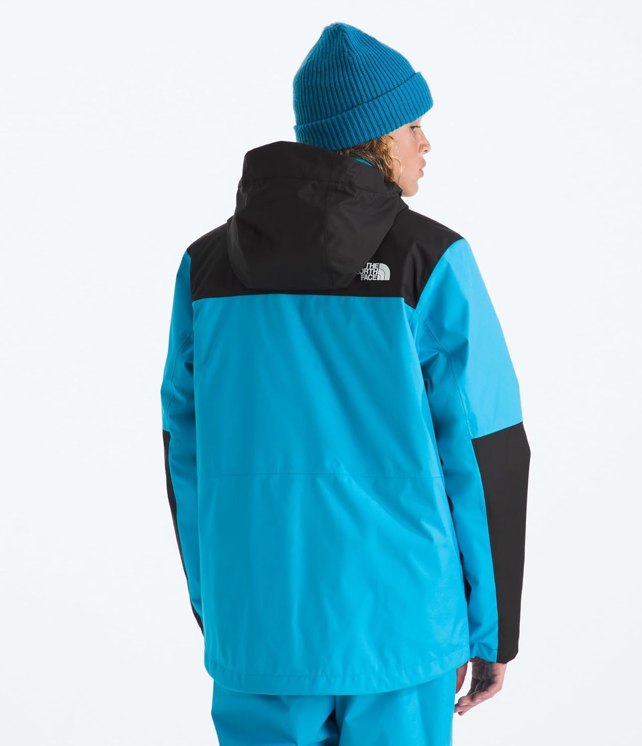 image:imageTHE NORTH FACE Teen Freedom Triclimate Jacket Heatseeker Insulation amp Water Repellent Helmet Compatible Hood Goggle WipeMeridian Blue