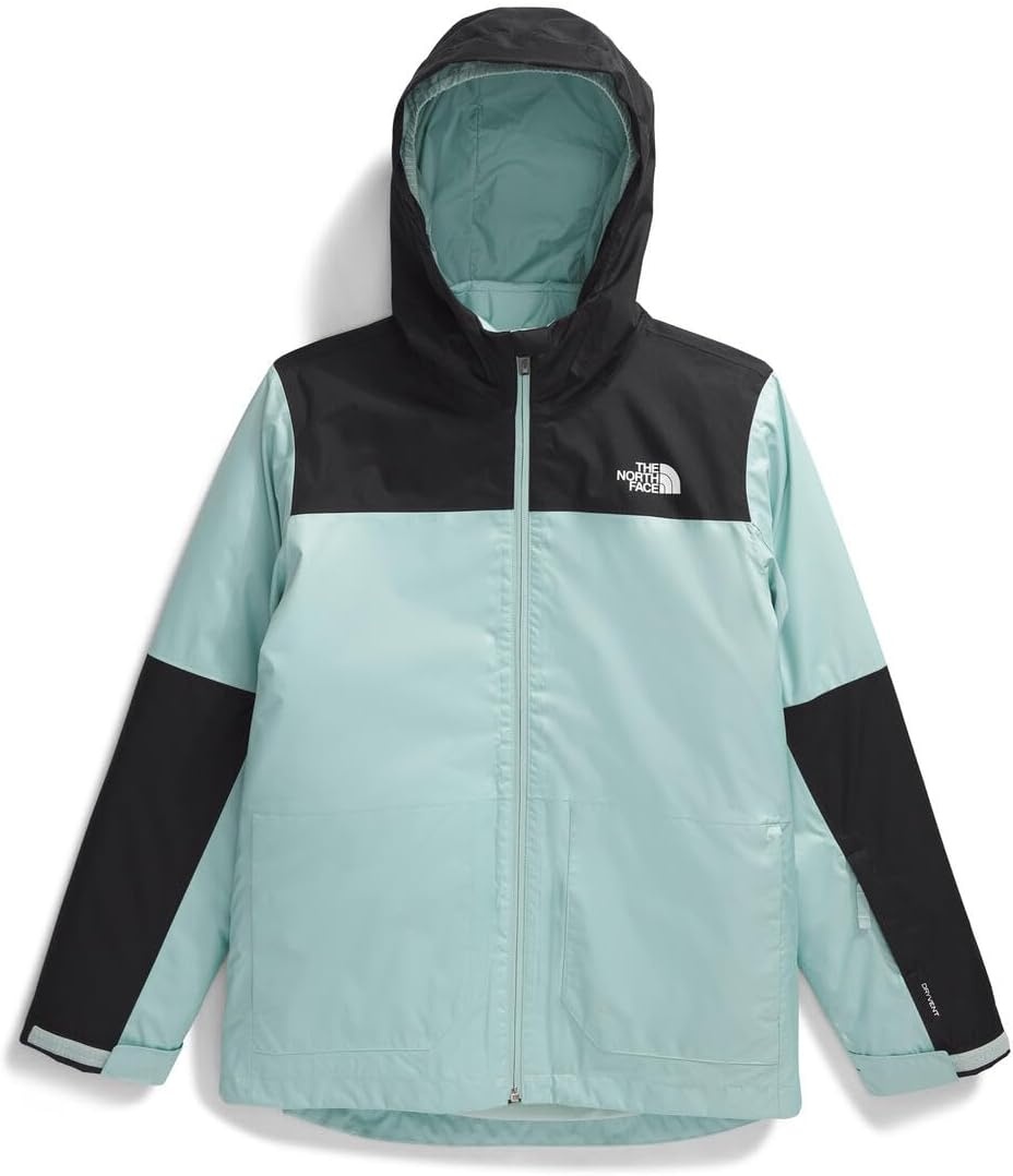 image:imageTHE NORTH FACE Teen Freedom Triclimate Jacket Heatseeker Insulation amp Water Repellent Helmet Compatible Hood Goggle WipeMuted Pine