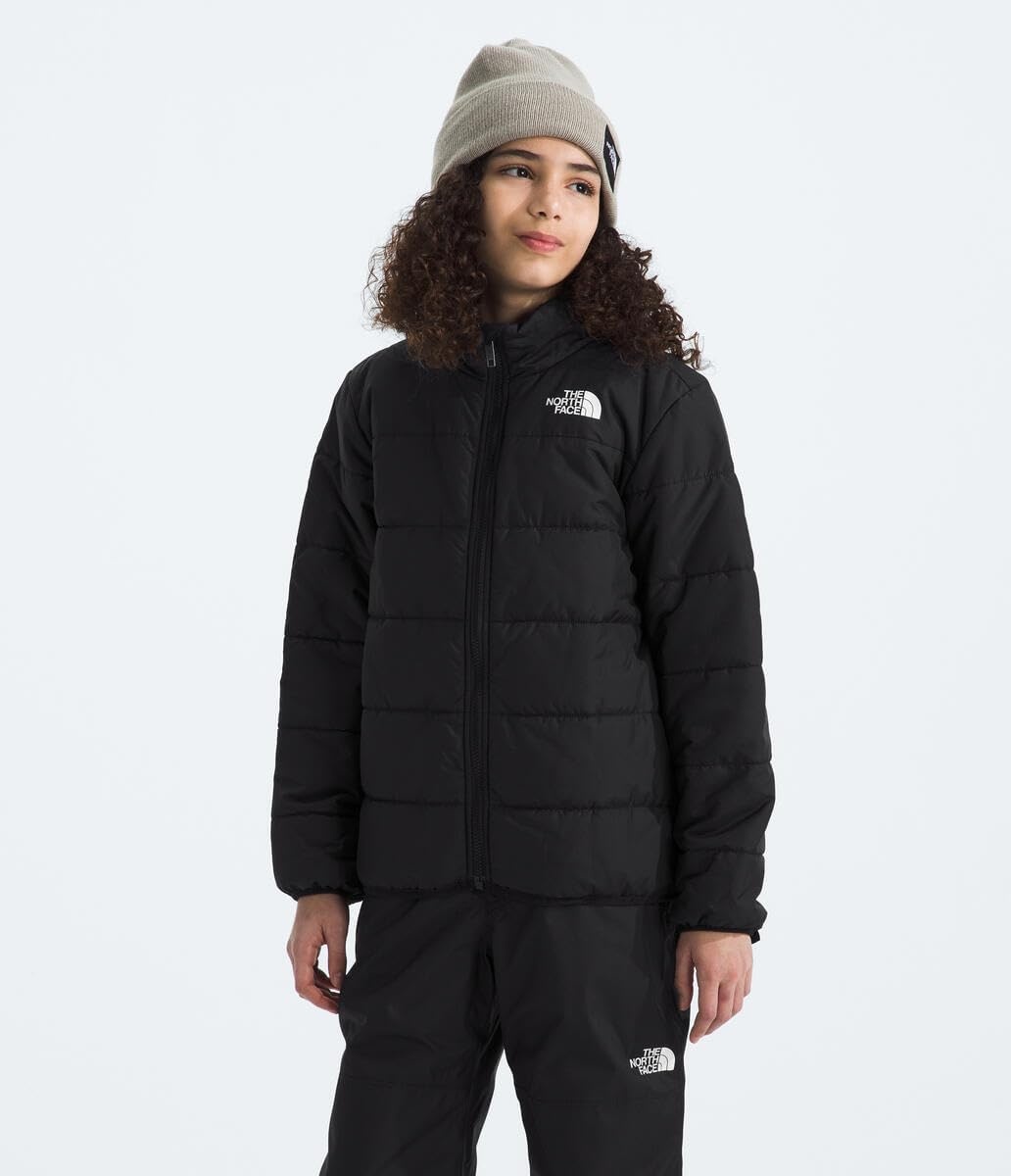image:imageTHE NORTH FACE Teen Freedom Triclimate Jacket Heatseeker Insulation amp Water Repellent Helmet Compatible Hood Goggle WipeTnf Black