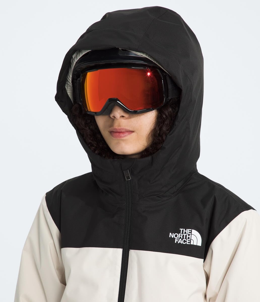 image:imageTHE NORTH FACE Teen Freedom Triclimate Jacket Heatseeker Insulation amp Water Repellent Helmet Compatible Hood Goggle WipeWhite Dune