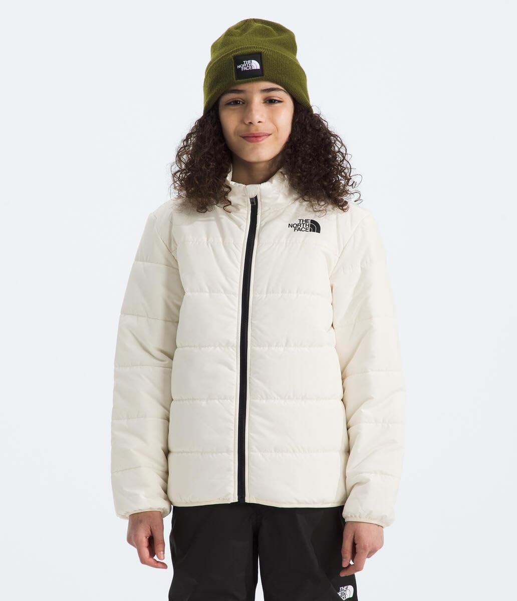 image:imageTHE NORTH FACE Teen Freedom Triclimate Jacket Heatseeker Insulation amp Water Repellent Helmet Compatible Hood Goggle WipeWhite Dune