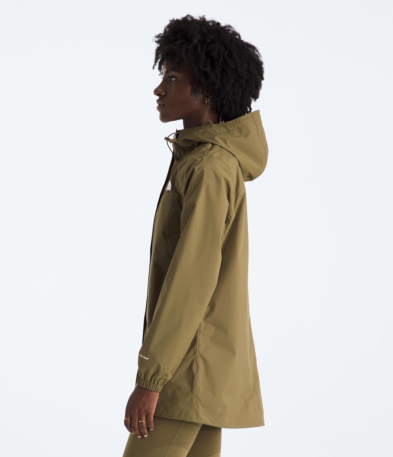image:imageTHE NORTH FACE Womens Antora Rain Parka Breathable Waterproof Jacket Seam Sealed Adjustable Hood amp Zip Hand PocketsCedar