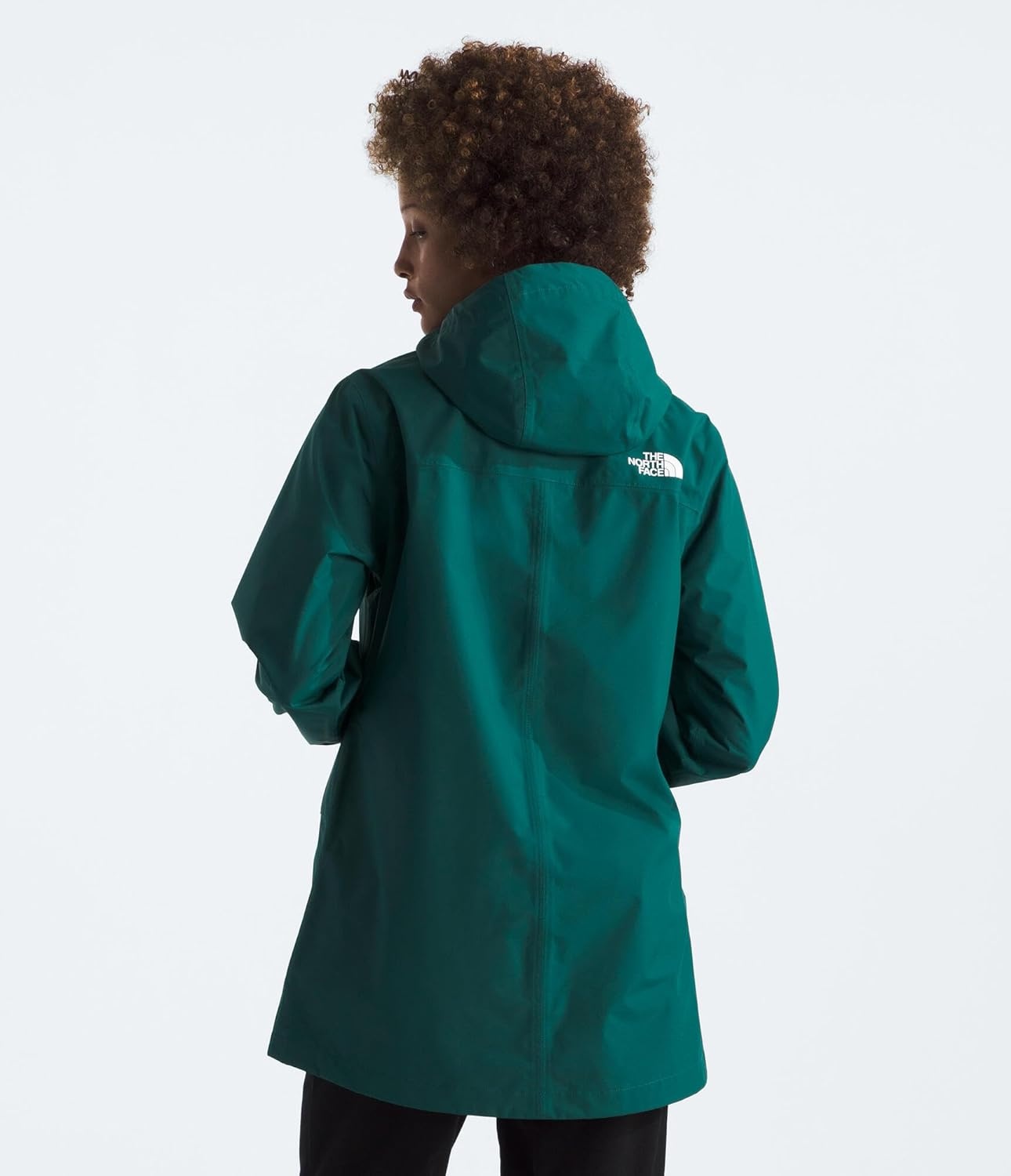 image:imageTHE NORTH FACE Womens Antora Rain Parka Breathable Waterproof Jacket Seam Sealed Adjustable Hood amp Zip Hand PocketsDeep Nori