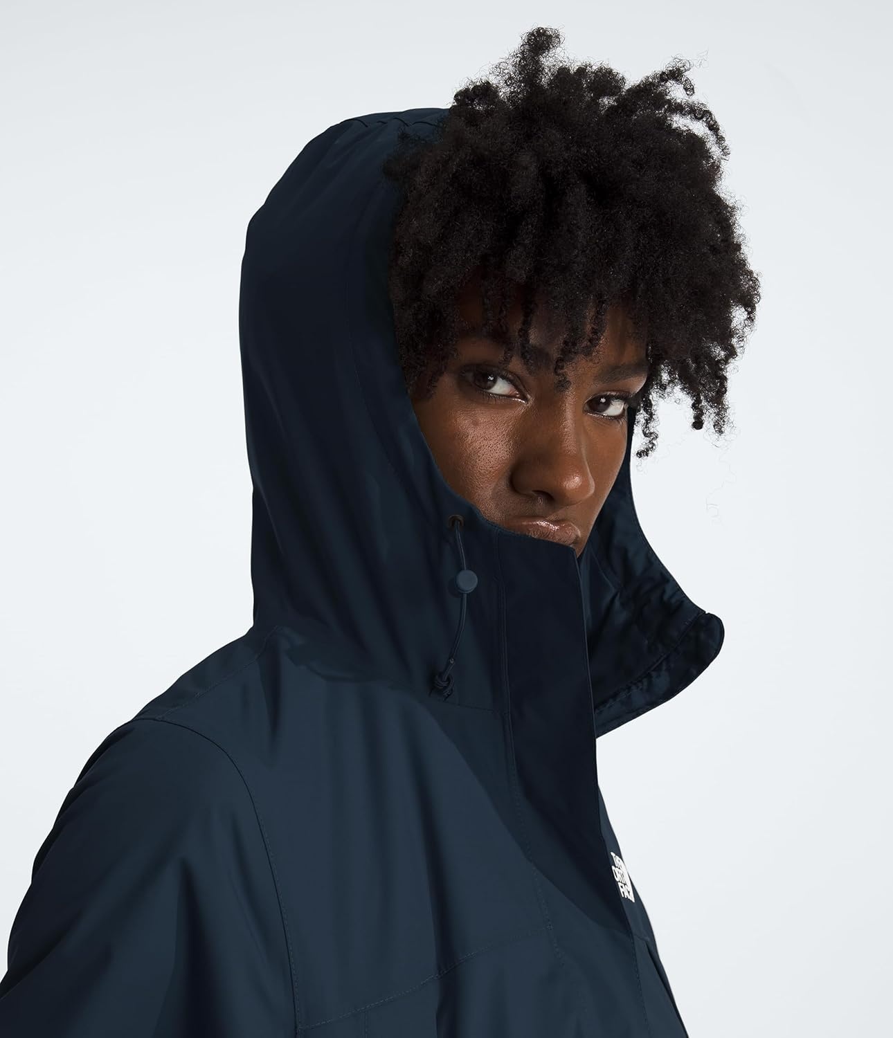 image:imageTHE NORTH FACE Womens Antora Rain Parka Breathable Waterproof Jacket Seam Sealed Adjustable Hood amp Zip Hand PocketsSummit Navy