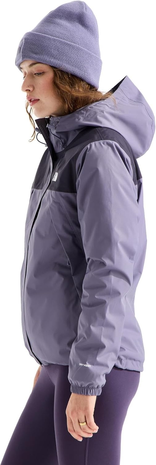 image:imageTHE NORTH FACE Womens Antora Triclimate Jacket Waterproof Shell Warm Inner Fleece Layer Adjustable Hood With DrawcordGrounded PlumEndless Dusk