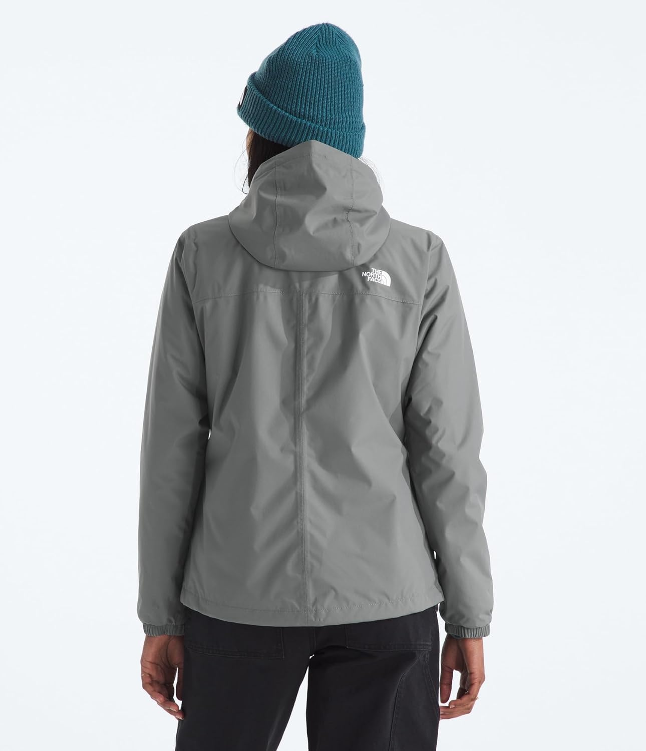 image:imageTHE NORTH FACE Womens Antora Triclimate Jacket Waterproof Shell Warm Inner Fleece Layer Adjustable Hood With DrawcordSmoked Pearl